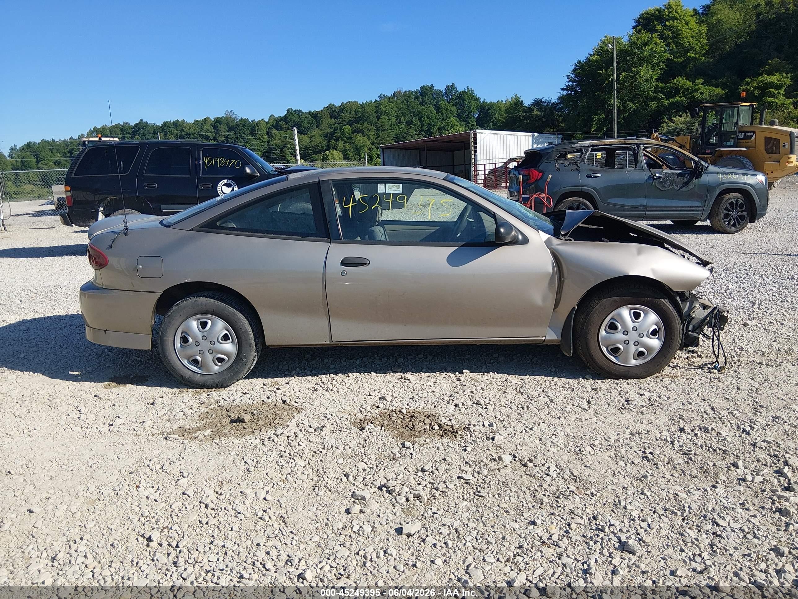 2003 Chevrolet Cavalier Бежевый vin: 1G1JC12F037270305