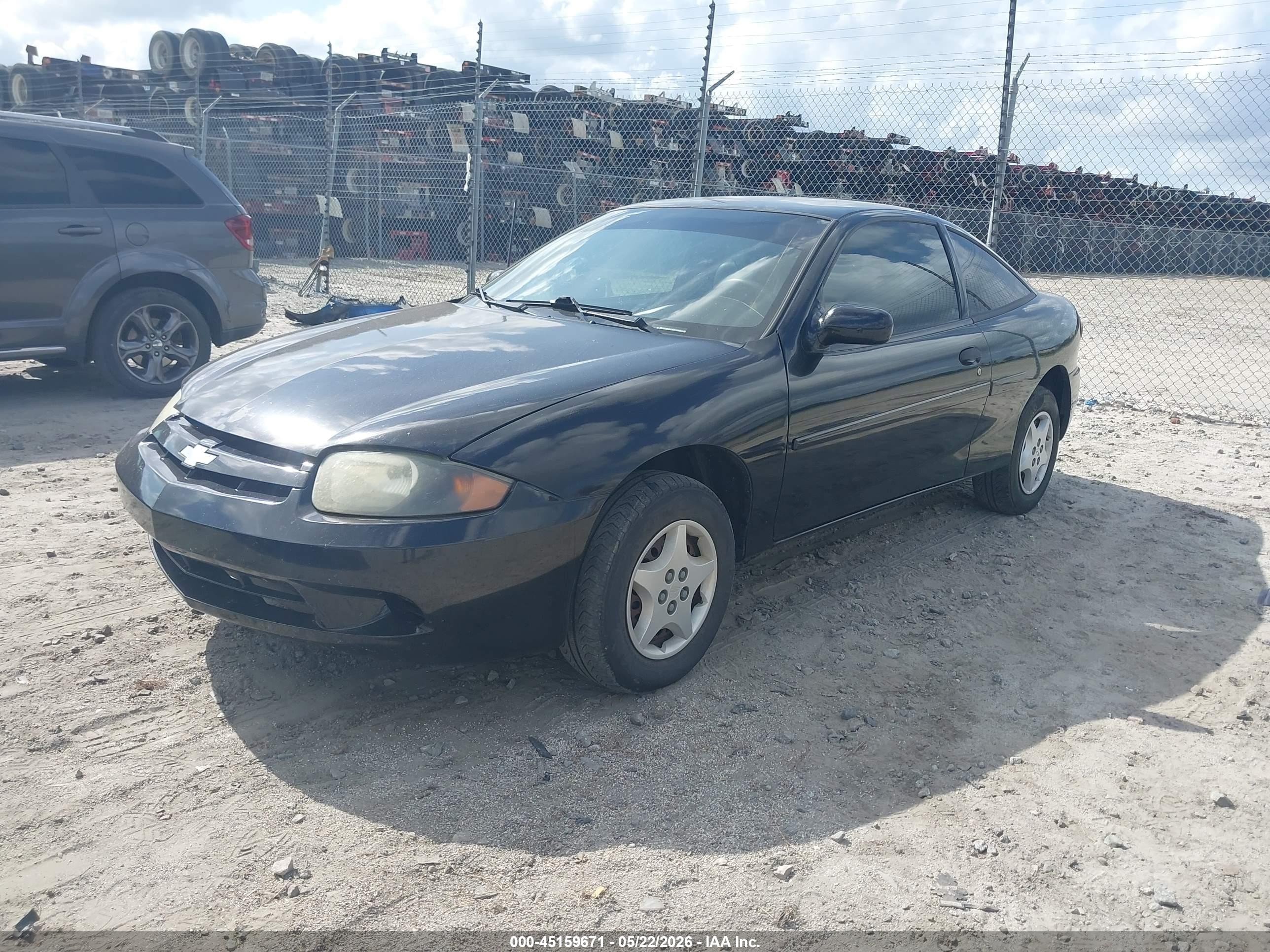 2005 Chevrolet Cavalier   Black vin: 1G1JC12F057166304