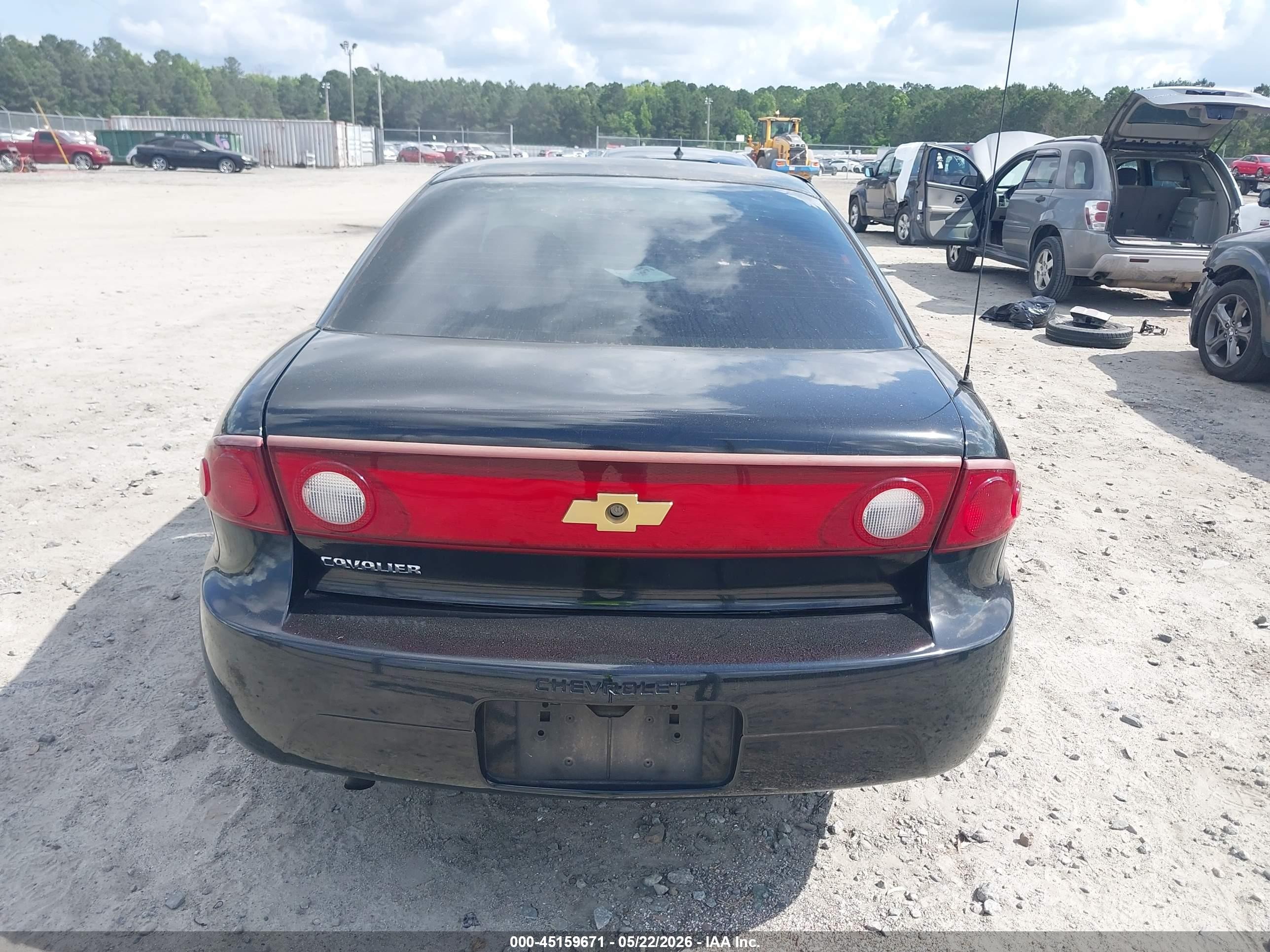 2005 Chevrolet Cavalier   Black vin: 1G1JC12F057166304