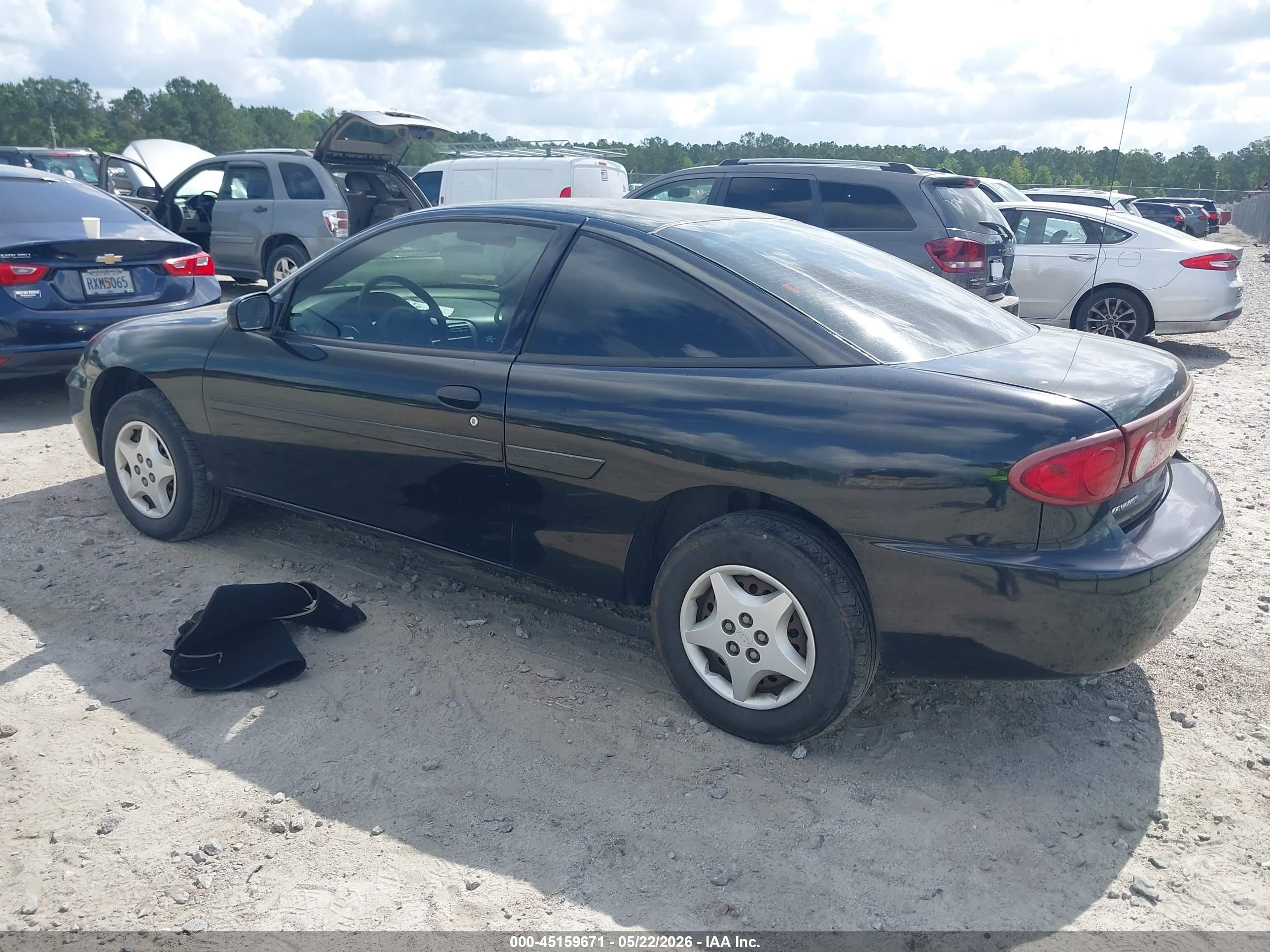2005 Chevrolet Cavalier   Black vin: 1G1JC12F057166304
