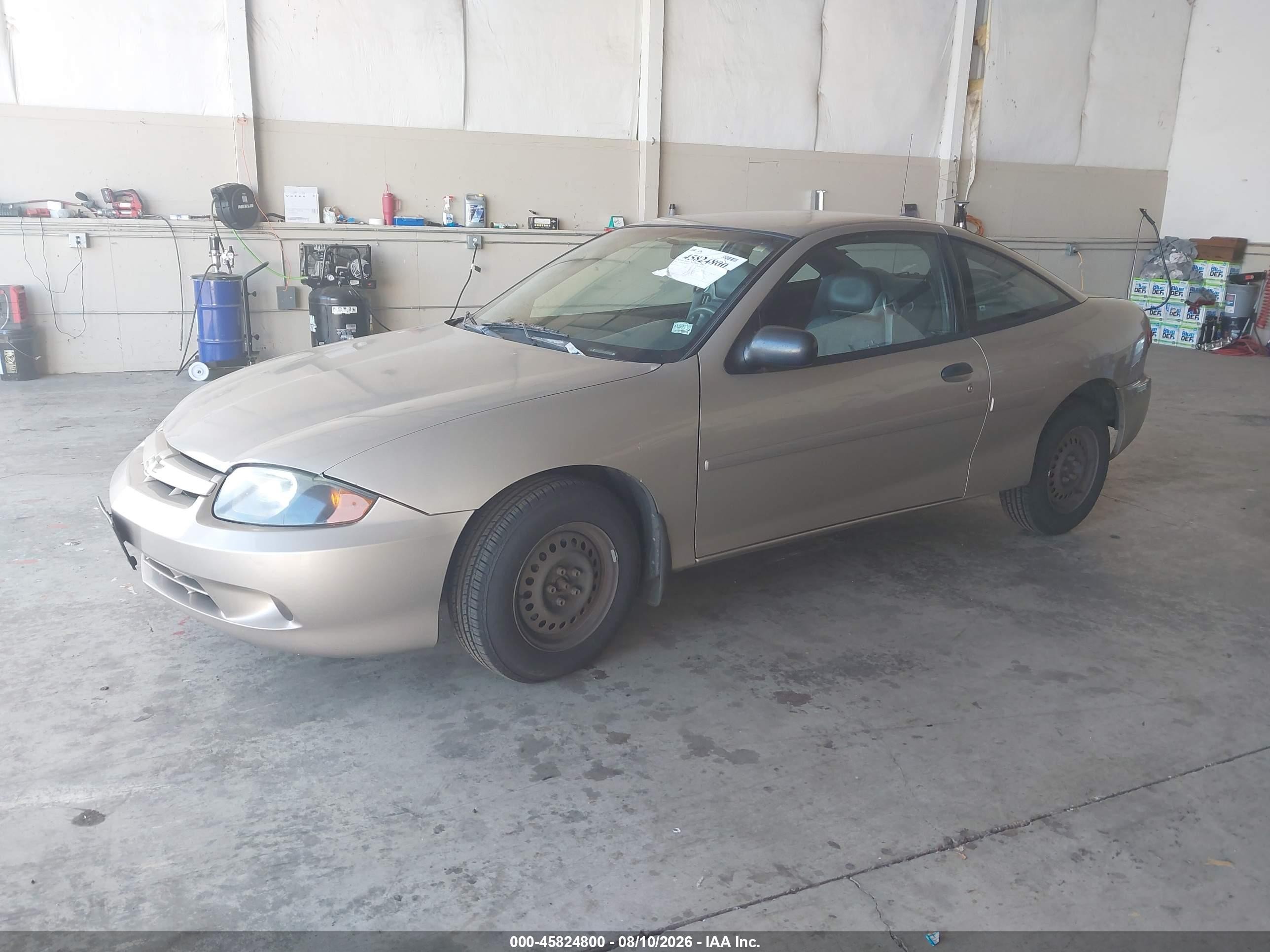 2003 Chevrolet Cavalier   Tan vin: 1G1JC12F137268644
