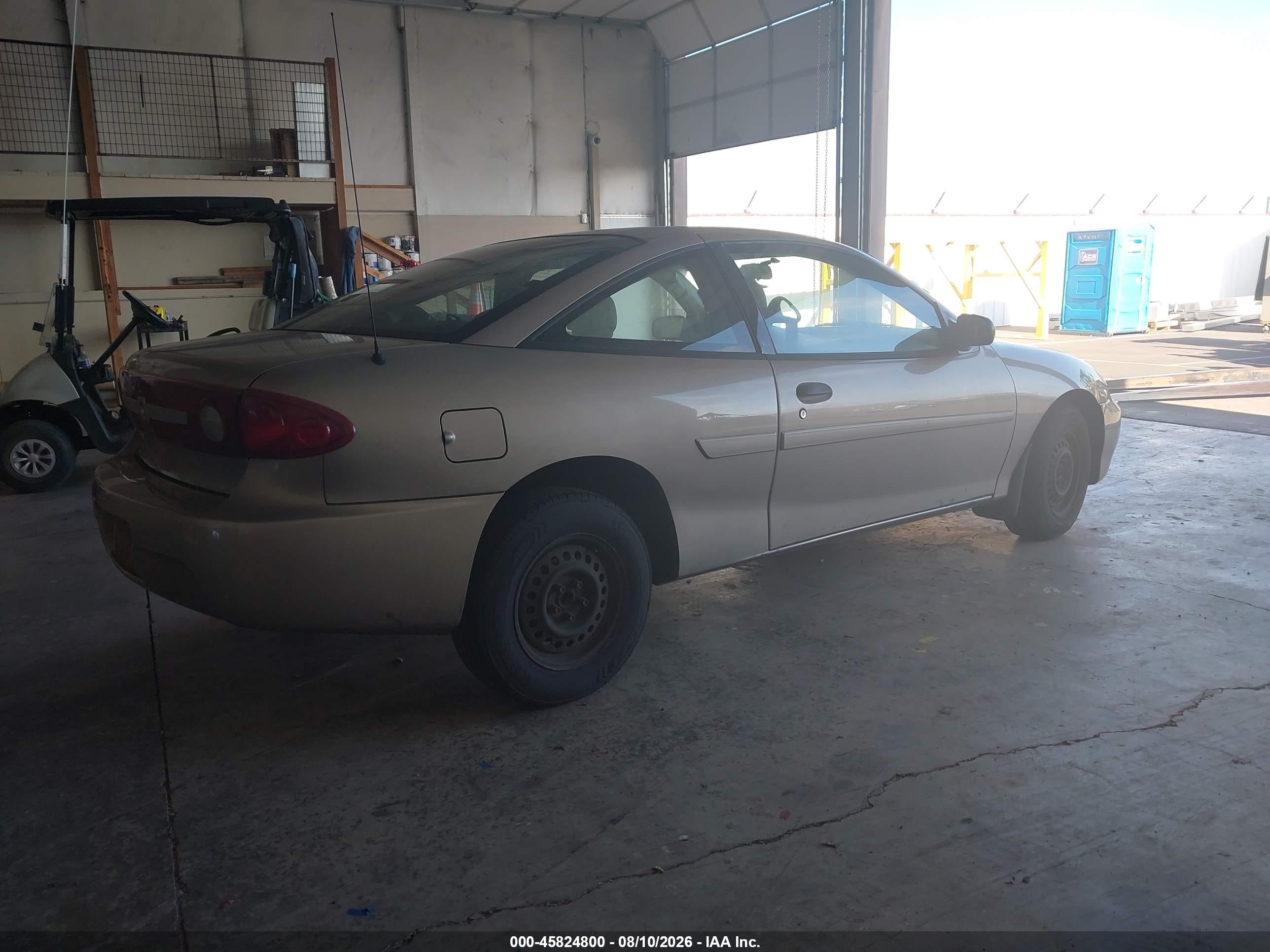2003 Chevrolet Cavalier   Tan vin: 1G1JC12F137268644