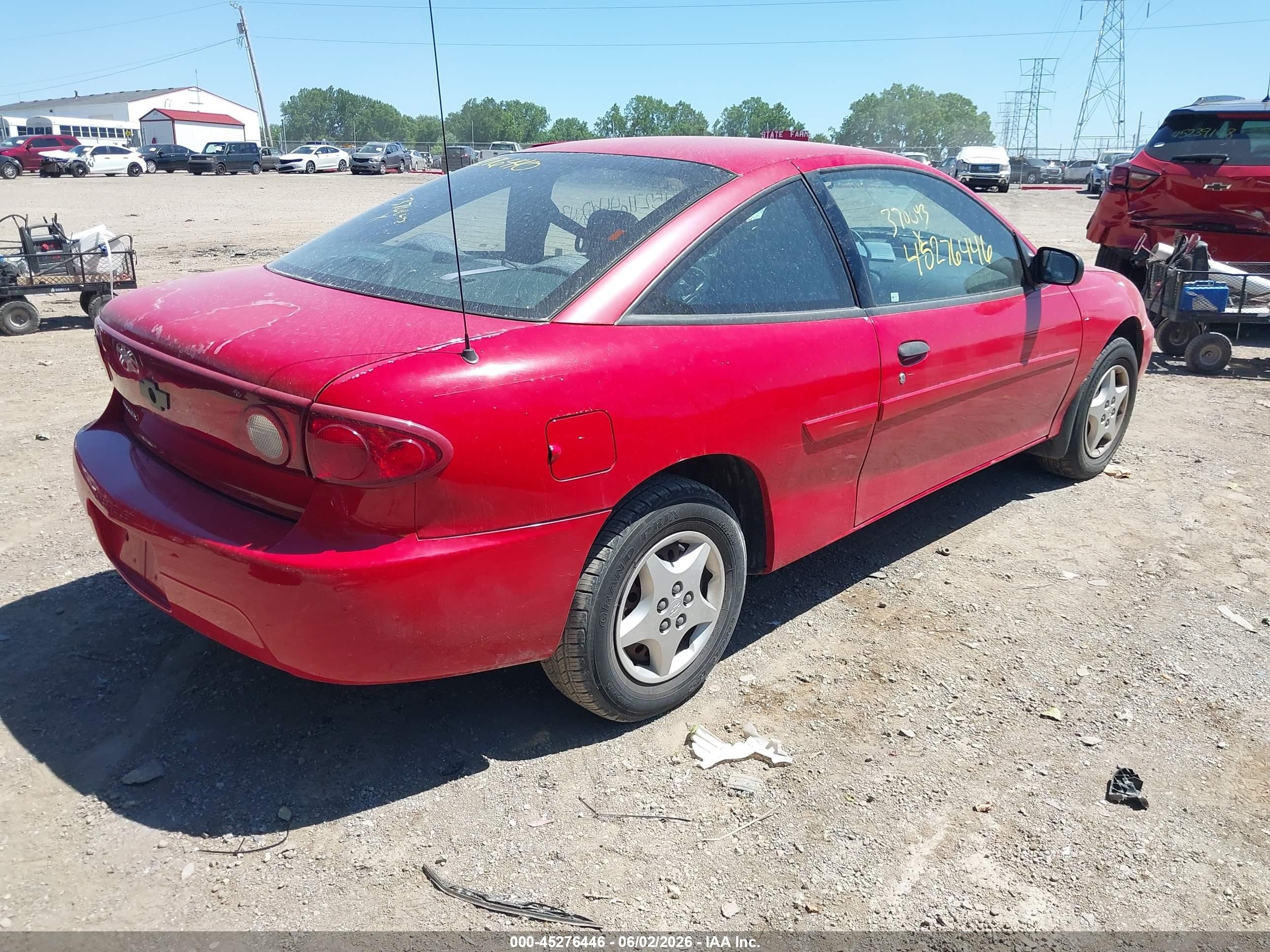 2004 Chevrolet Cavalier   Red vin: 1G1JC12F147370043