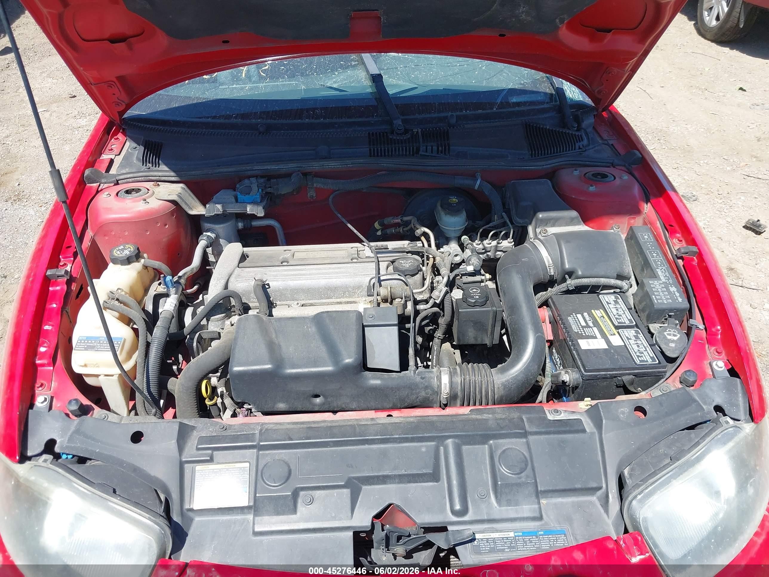 2004 Chevrolet Cavalier   Red vin: 1G1JC12F147370043