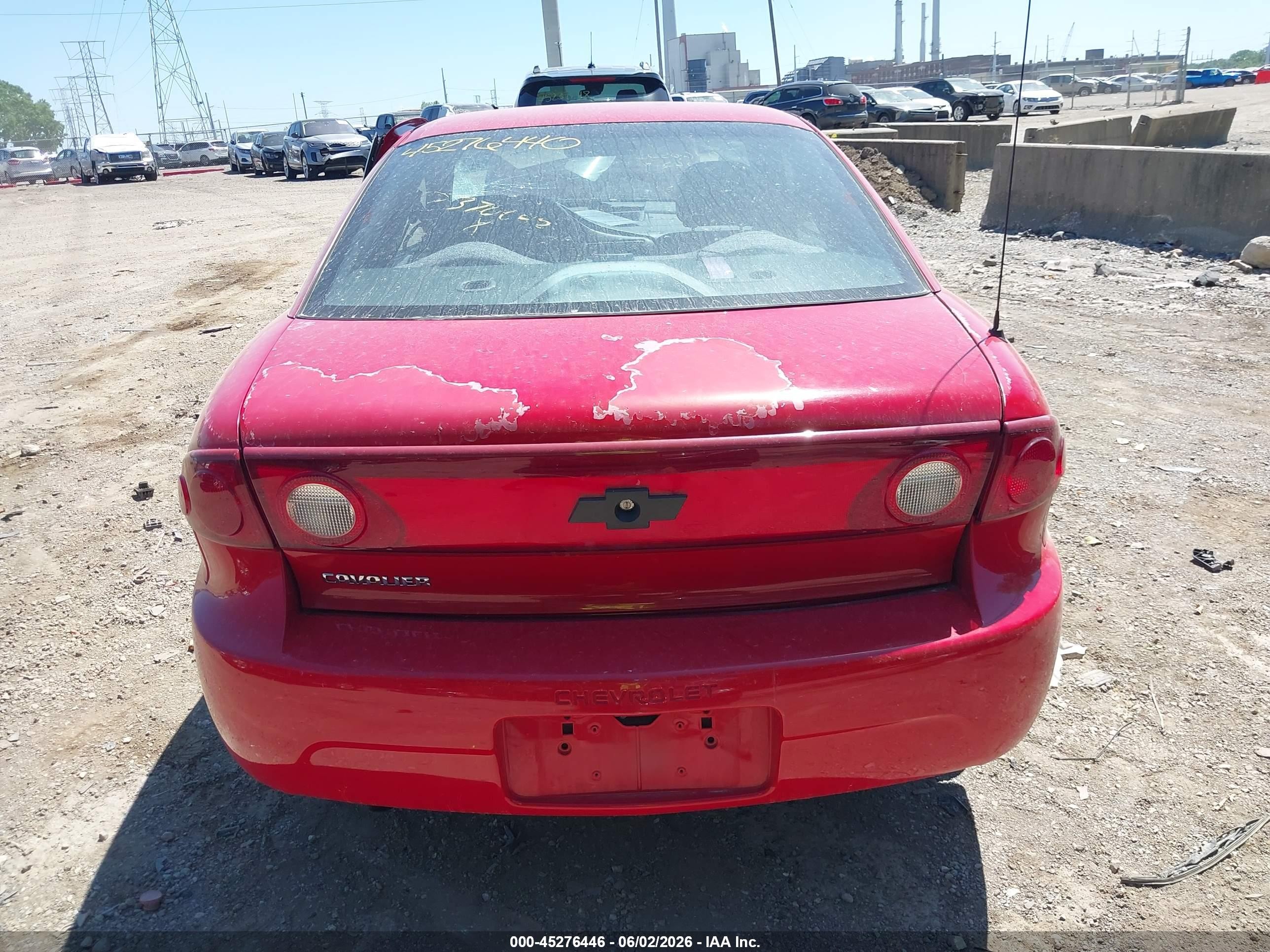 2004 Chevrolet Cavalier   Red vin: 1G1JC12F147370043