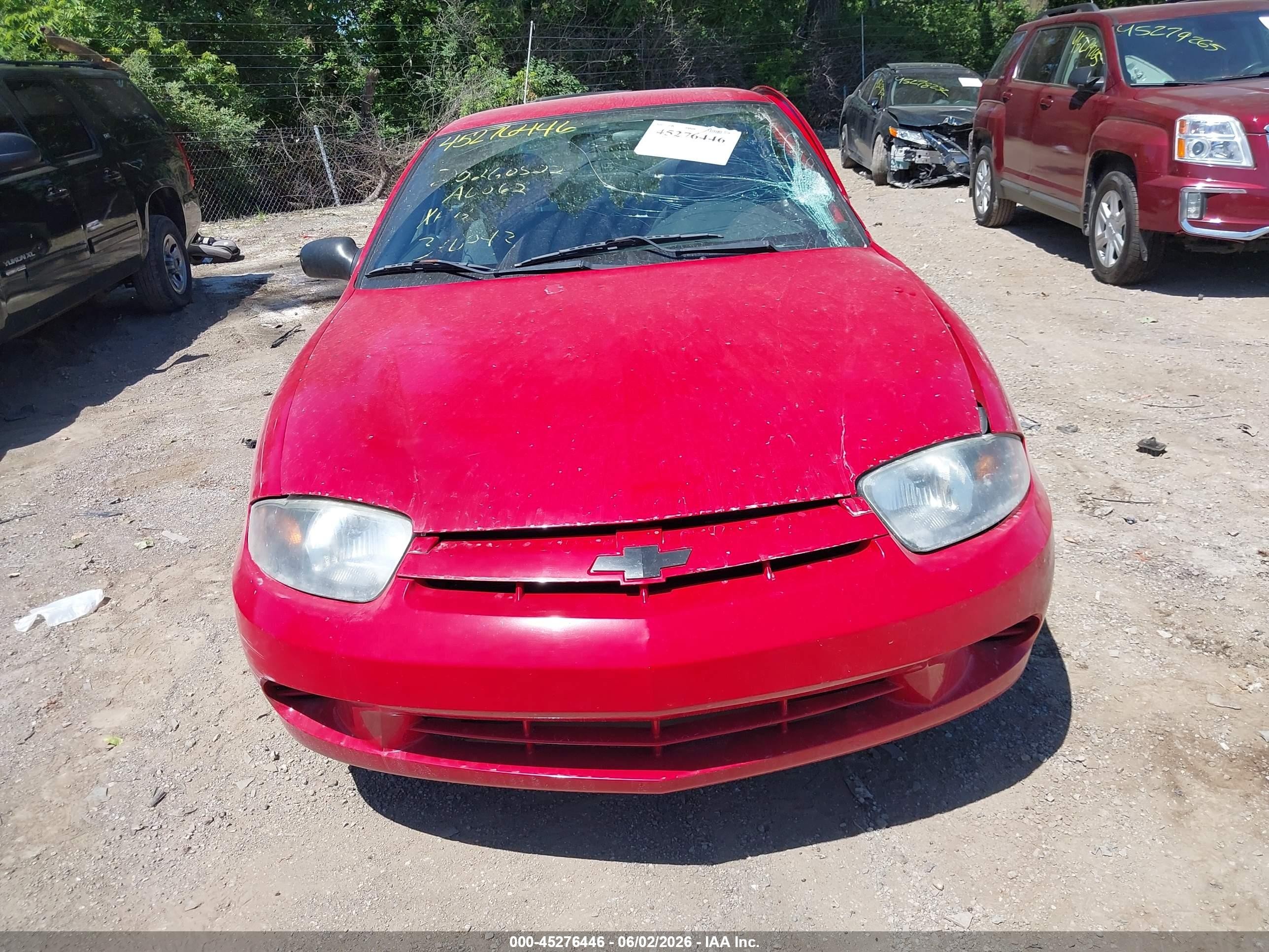 2004 Chevrolet Cavalier   Red vin: 1G1JC12F147370043
