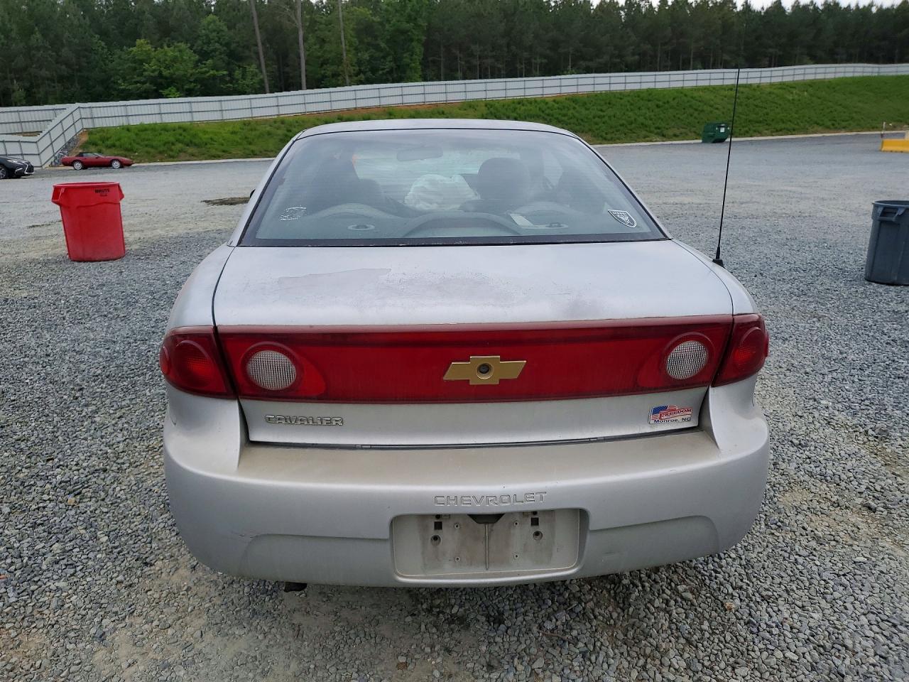 2005 Chevrolet Cavalier Silver vin: 1G1JC12F157194158