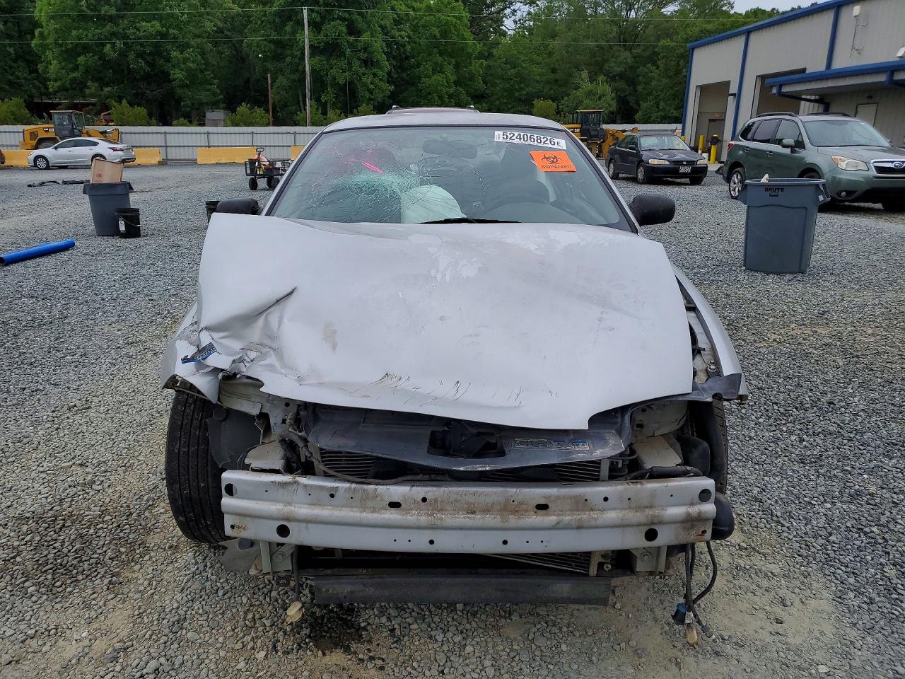 2005 Chevrolet Cavalier Silver vin: 1G1JC12F157194158