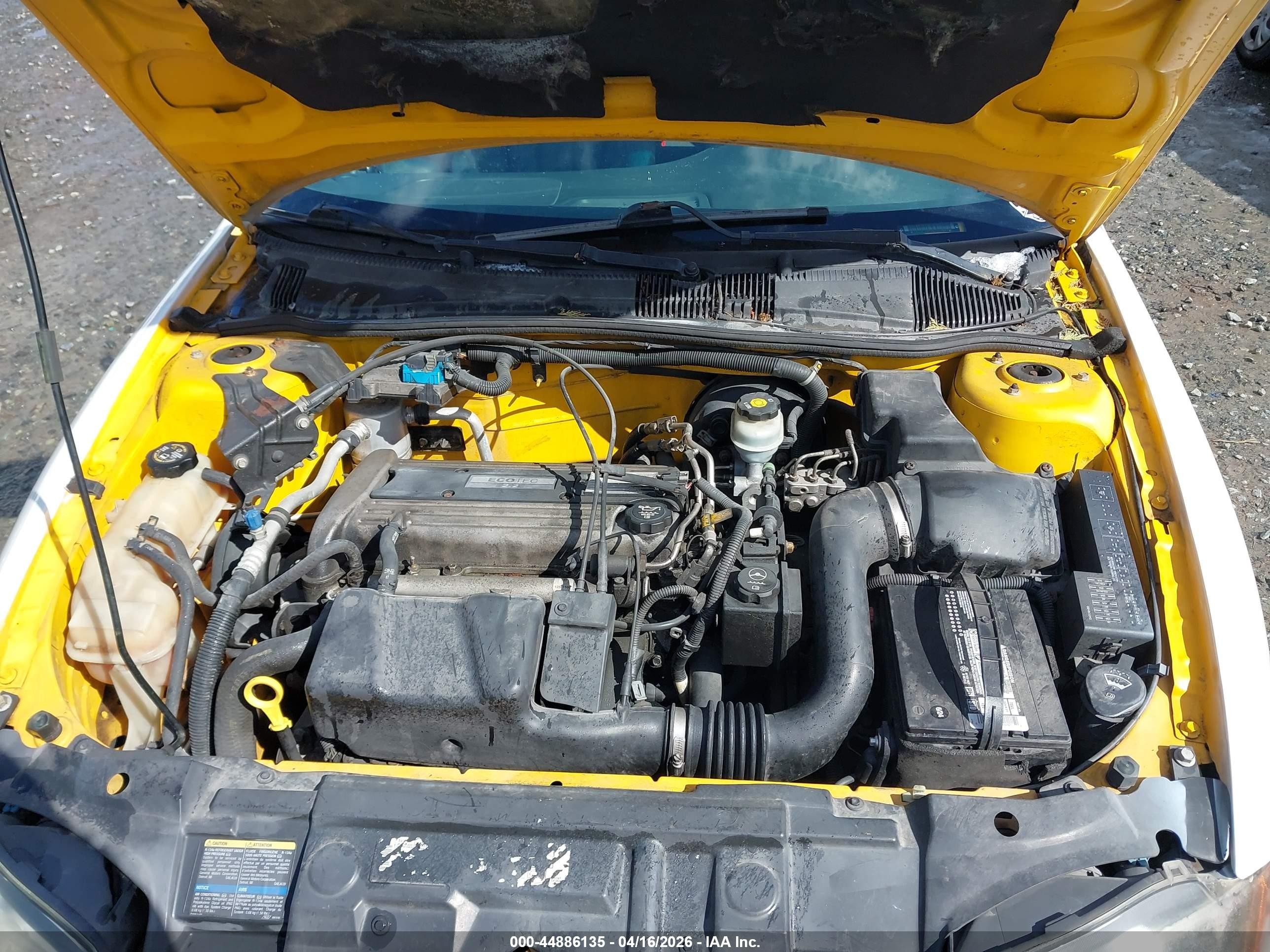 2003 Chevrolet Cavalier   White vin: 1G1JC12F237354867
