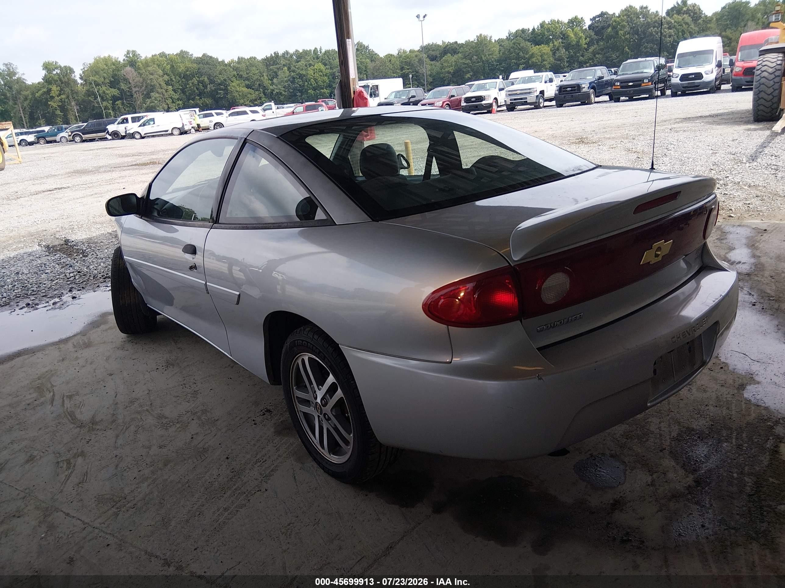 2005 Chevrolet Cavalier   Gray vin: 1G1JC12F657205817