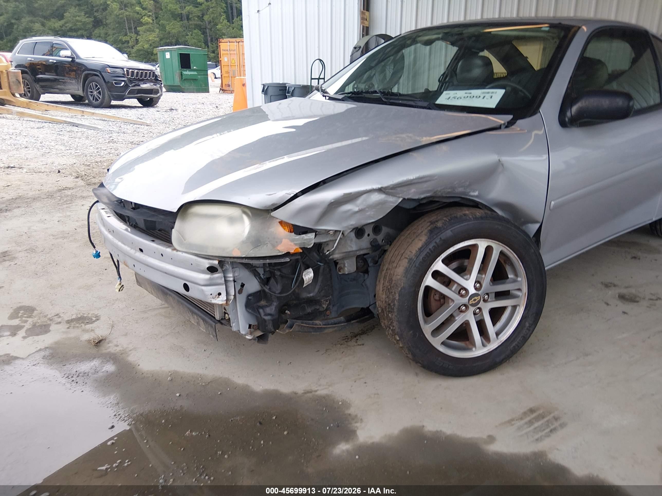 2005 Chevrolet Cavalier   Gray vin: 1G1JC12F657205817