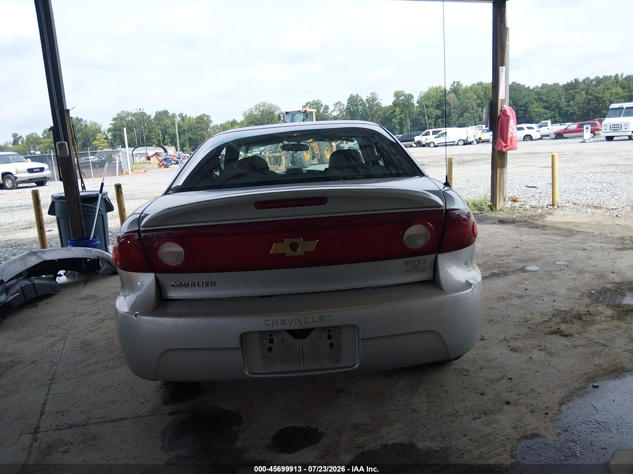 2005 Chevrolet Cavalier   Gray vin: 1G1JC12F657205817