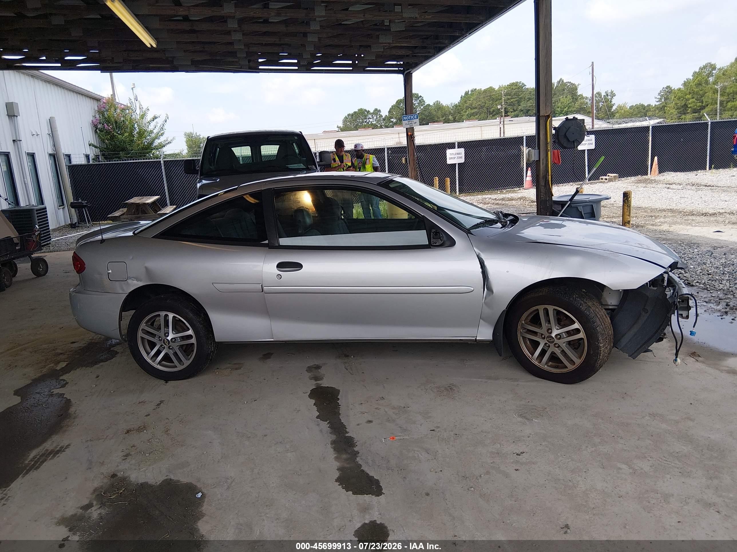2005 Chevrolet Cavalier   Gray vin: 1G1JC12F657205817