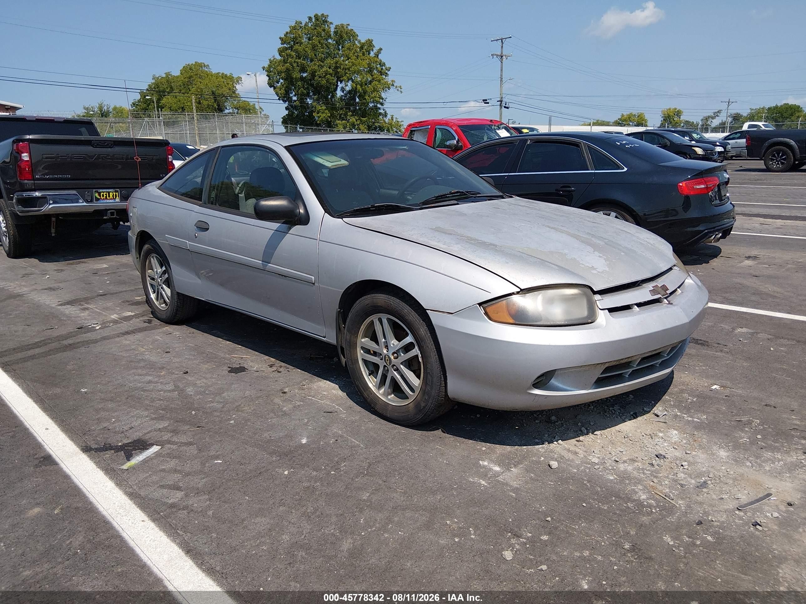 2005 Chevrolet Cavalier   Серебряный vin: 1G1JC12F957178547