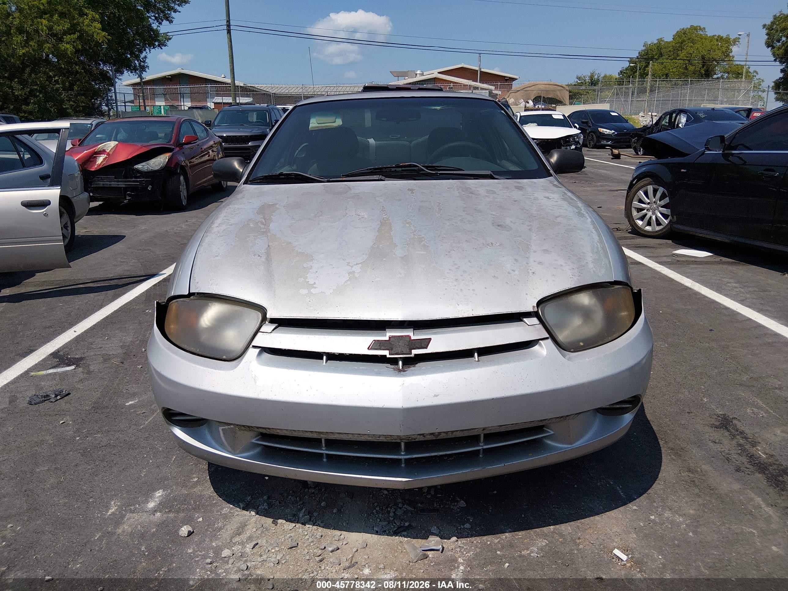 2005 Chevrolet Cavalier   Серебряный vin: 1G1JC12F957178547