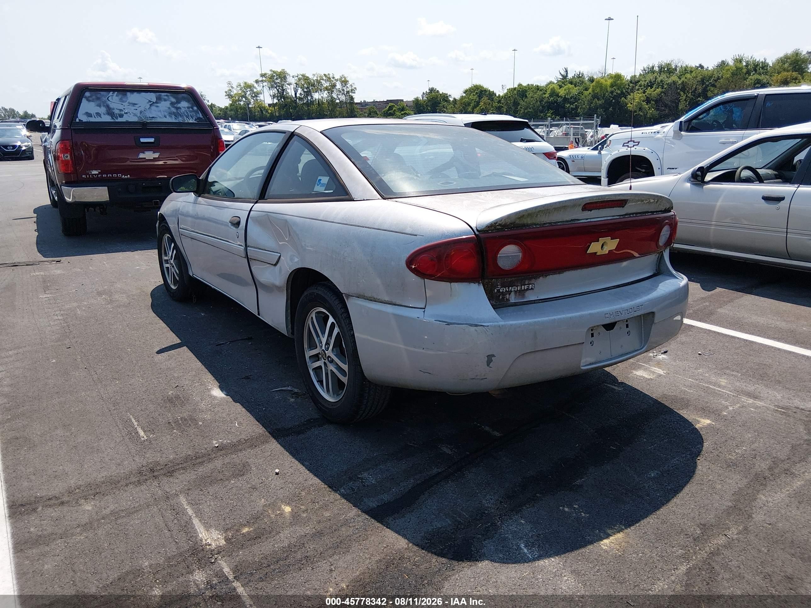 2005 Chevrolet Cavalier   Серебряный vin: 1G1JC12F957178547