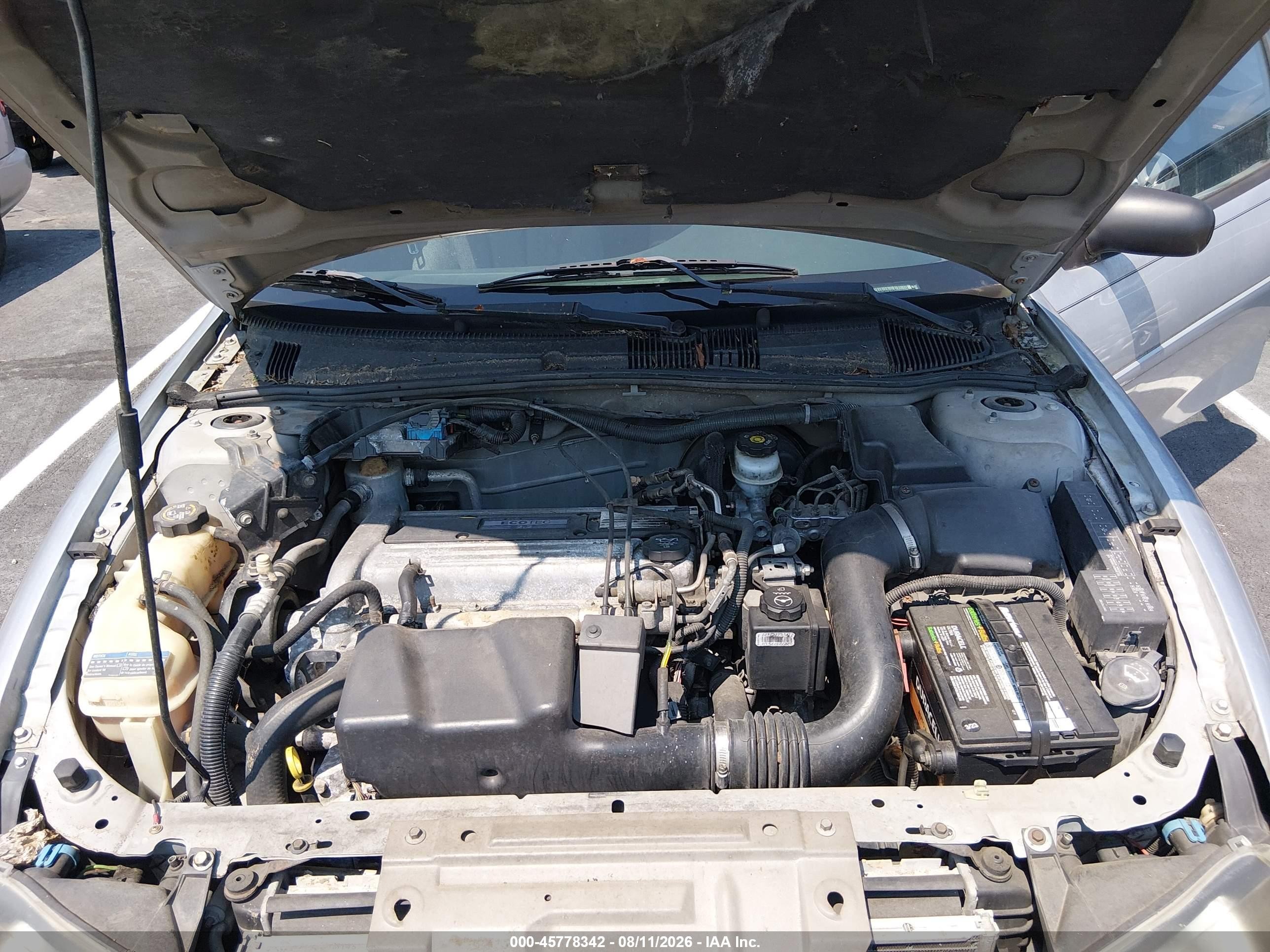 2005 Chevrolet Cavalier   Серебряный vin: 1G1JC12F957178547