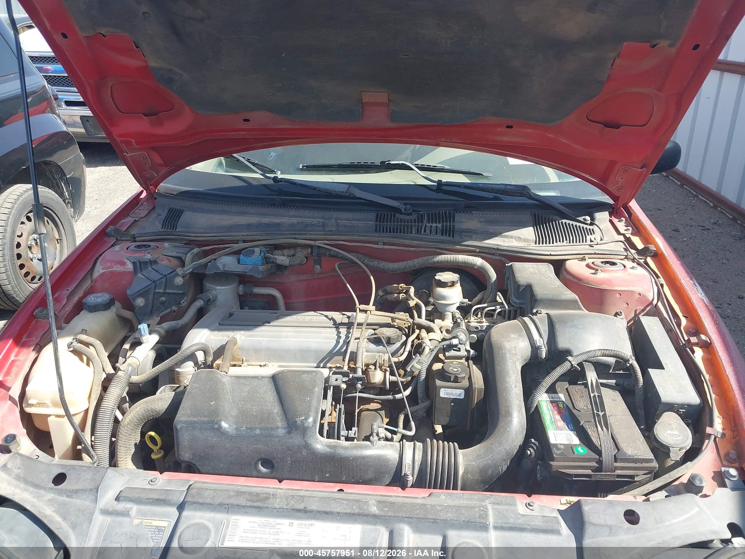 2004 Chevrolet Cavalier   Red vin: 1G1JC12FX47124236