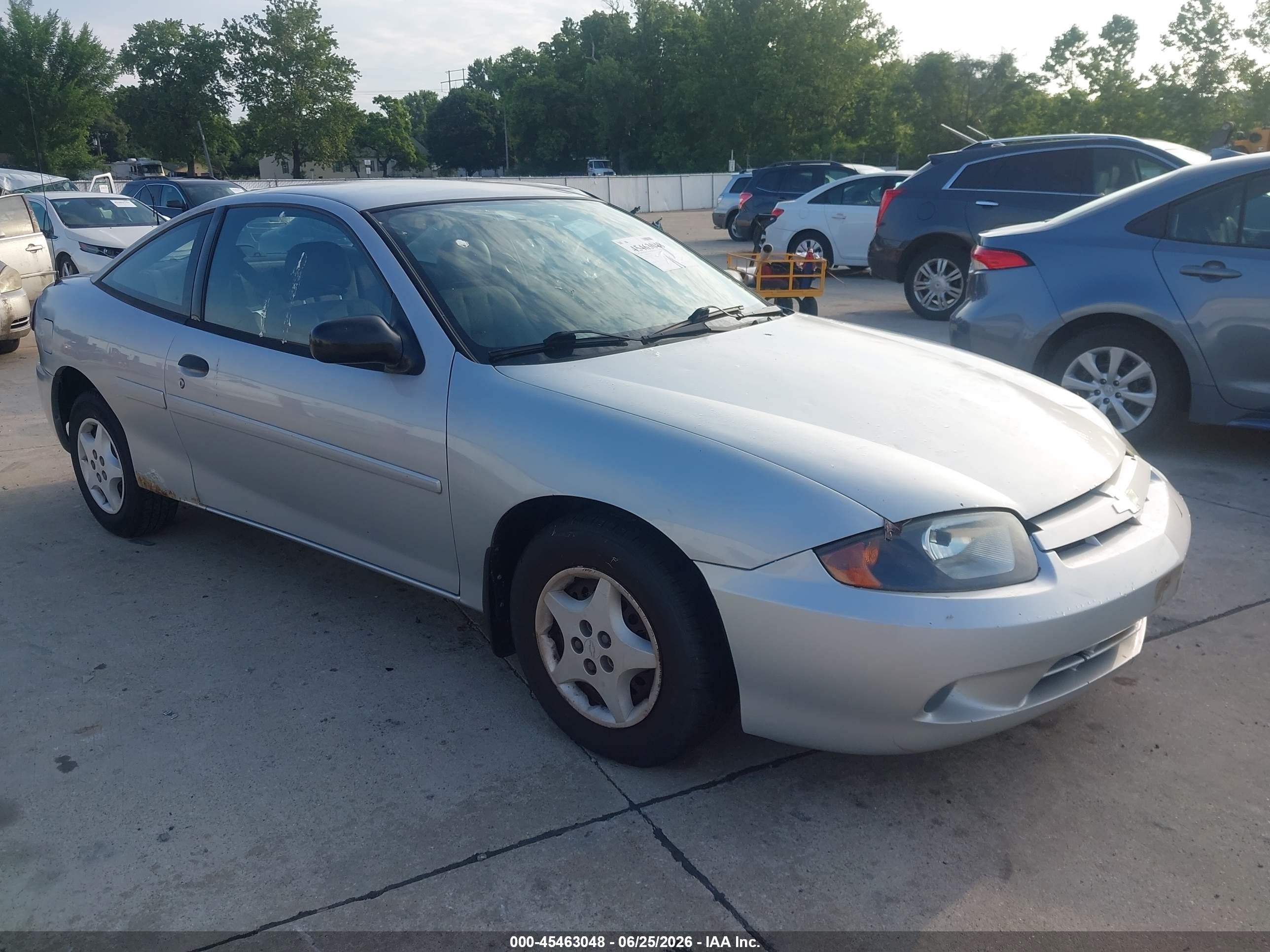 2004 Chevrolet Cavalier   Silver vin: 1G1JC12FX47126293