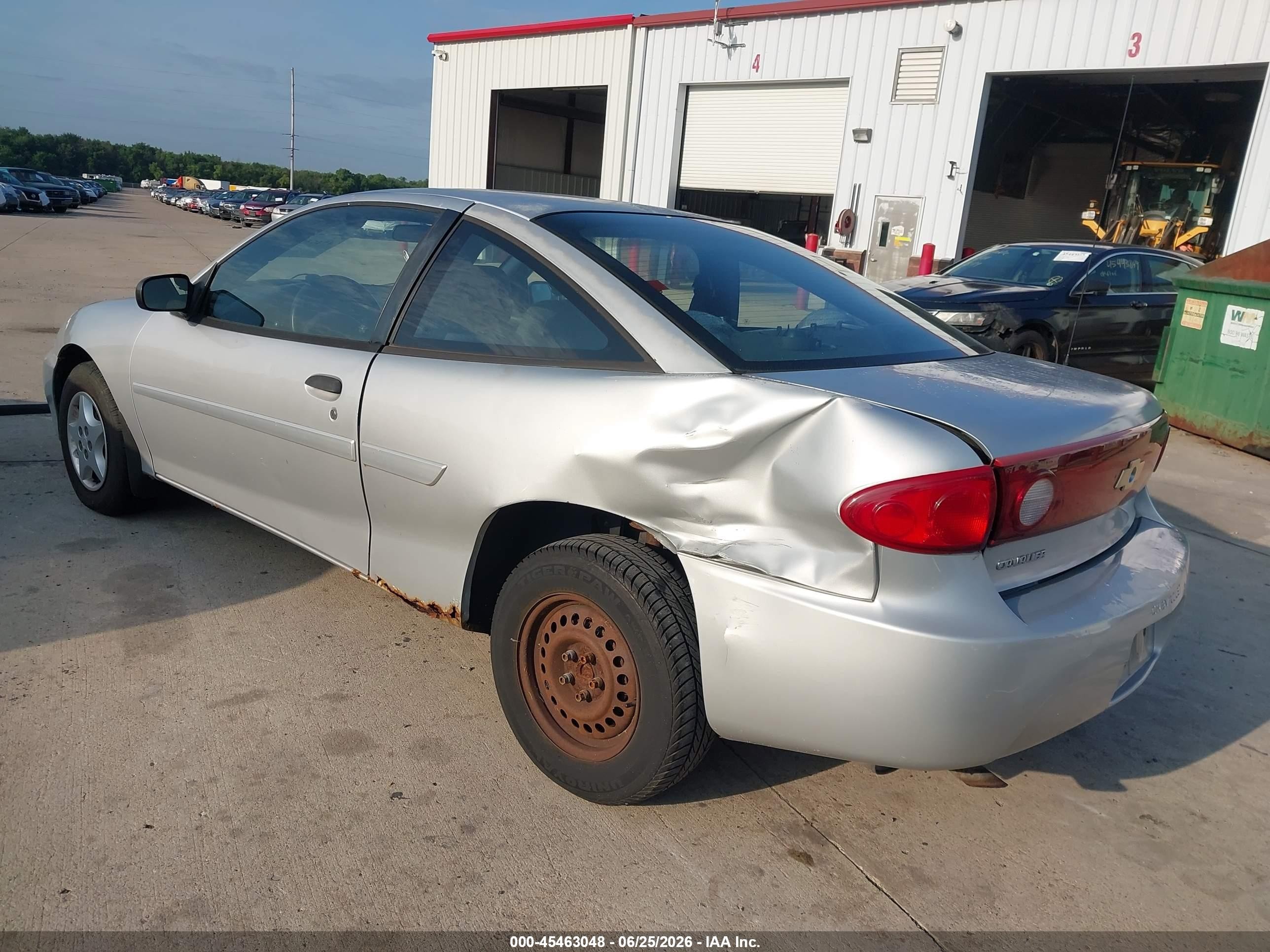 2004 Chevrolet Cavalier   Silver vin: 1G1JC12FX47126293