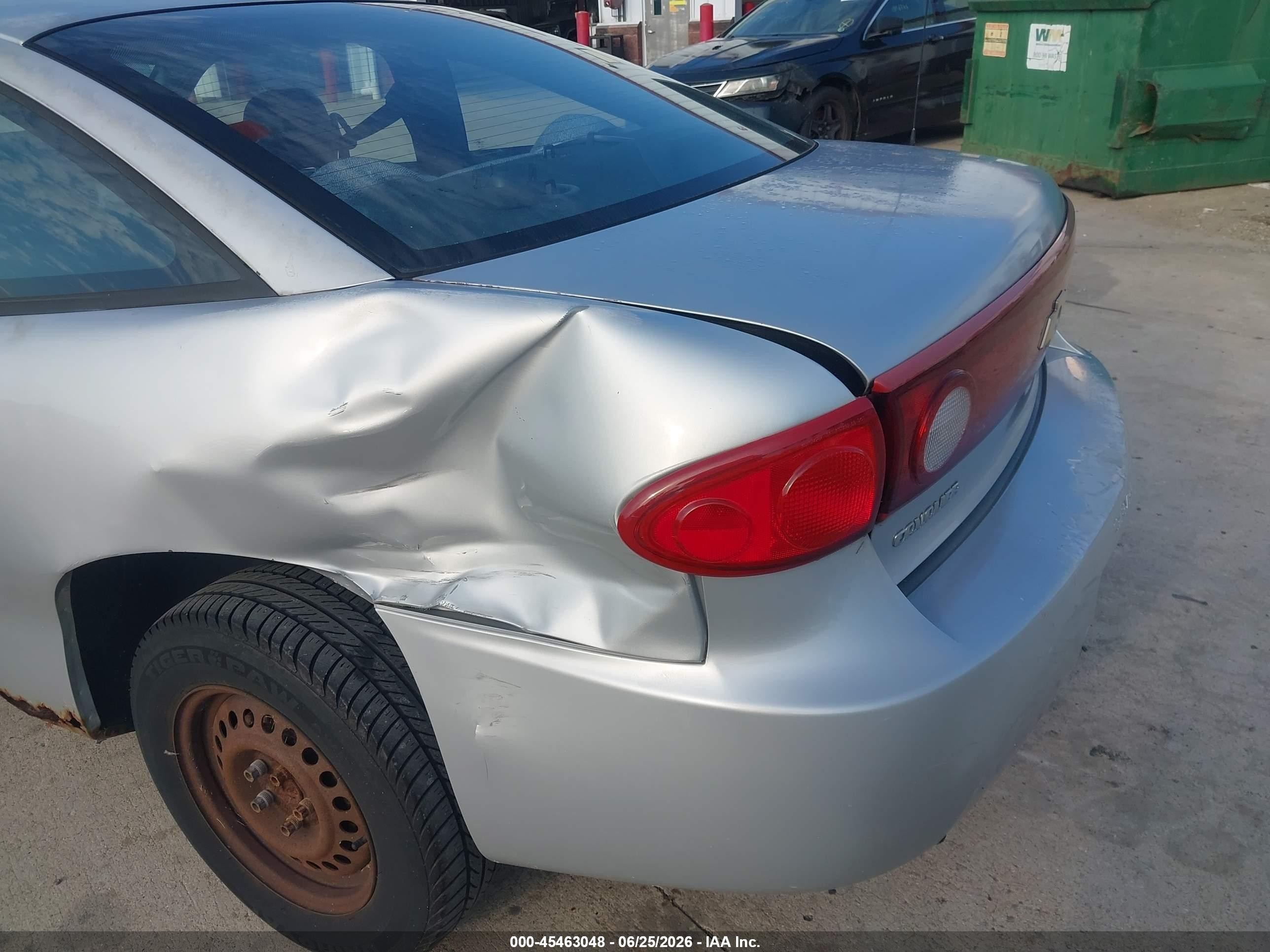 2004 Chevrolet Cavalier   Silver vin: 1G1JC12FX47126293