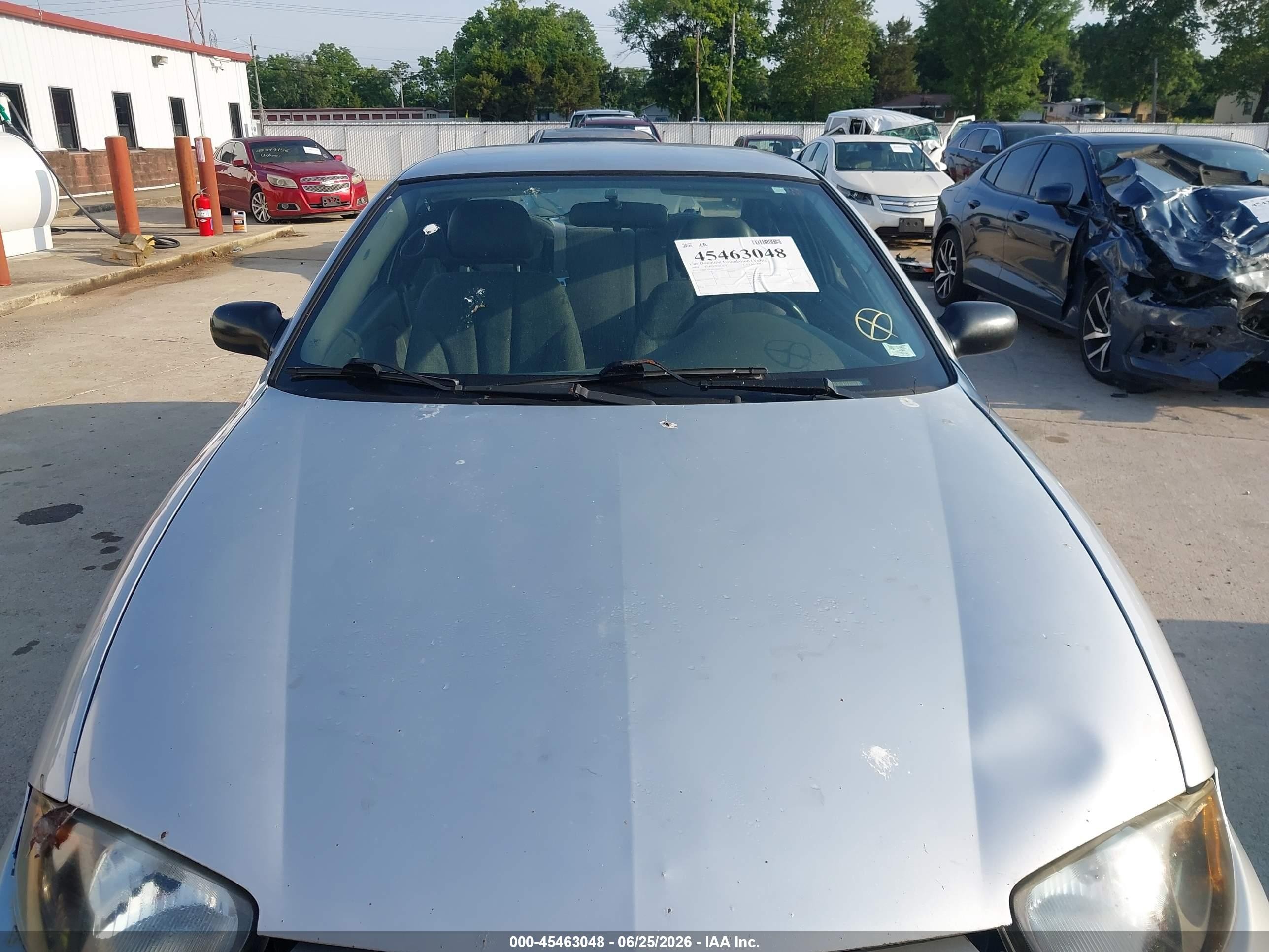 2004 Chevrolet Cavalier   Silver vin: 1G1JC12FX47126293