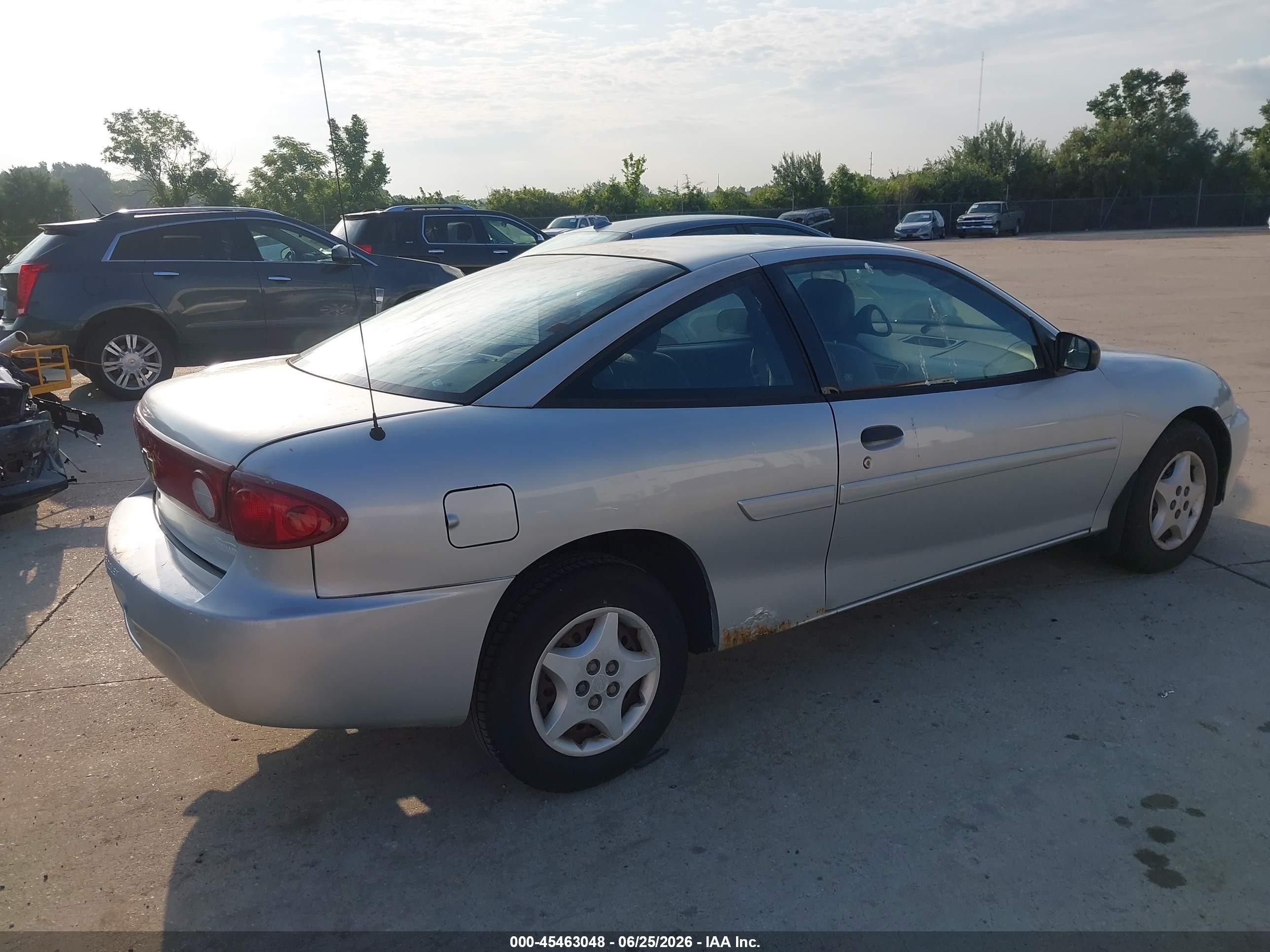 2004 Chevrolet Cavalier   Silver vin: 1G1JC12FX47126293