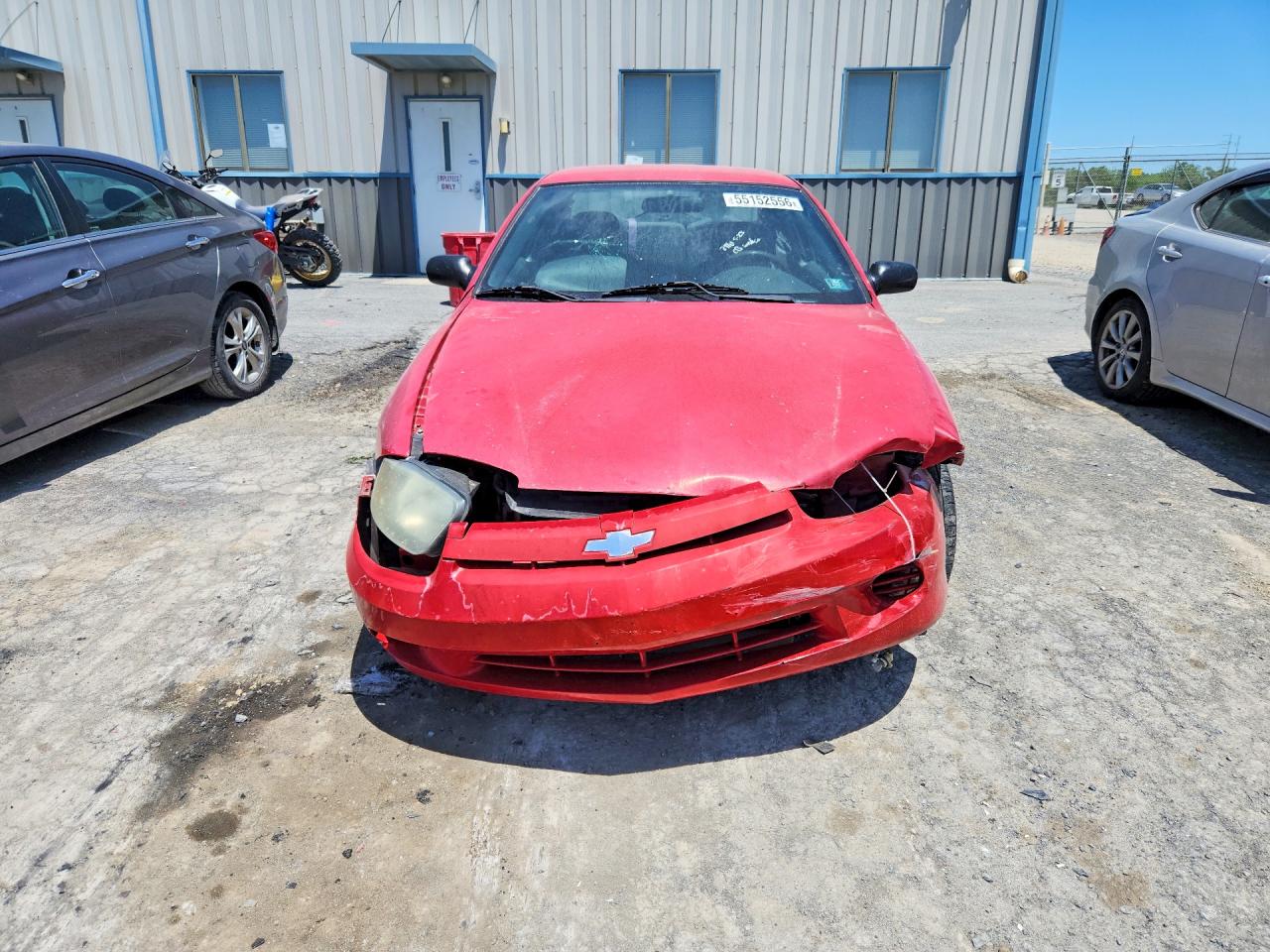 2004 Chevrolet Cavalier Red vin: 1G1JC12FX47200974