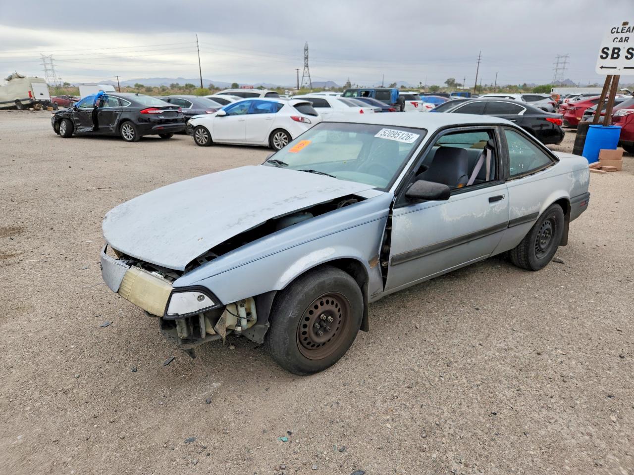 1994 Chevrolet Cavalier Vl Silver vin: 1G1JC1448R7367871