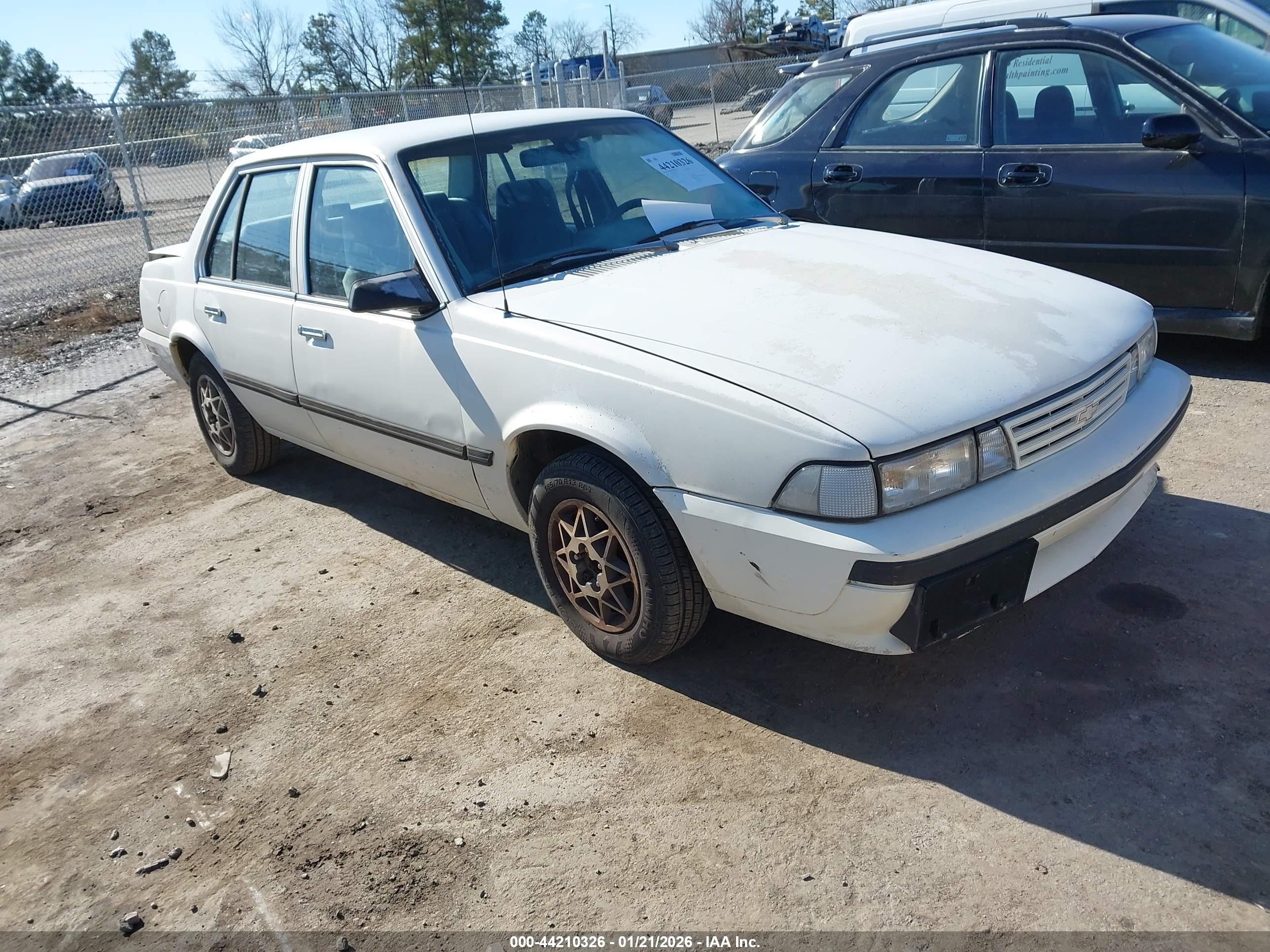 1989 Chevrolet Cavalier   White vin: 1G1JC5113K7237200