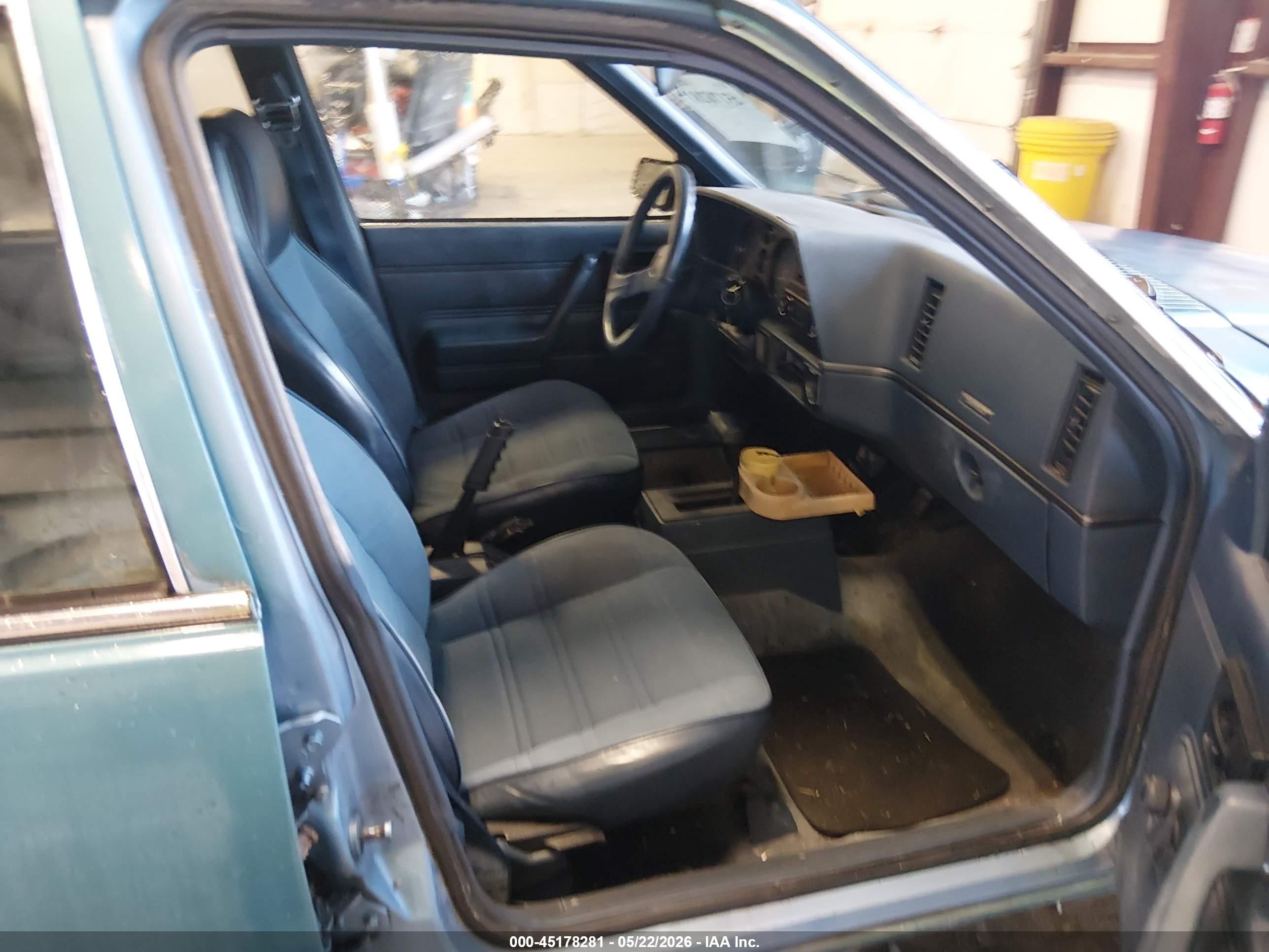 1989 Chevrolet Cavalier   Blue vin: 1G1JC5119K7155679