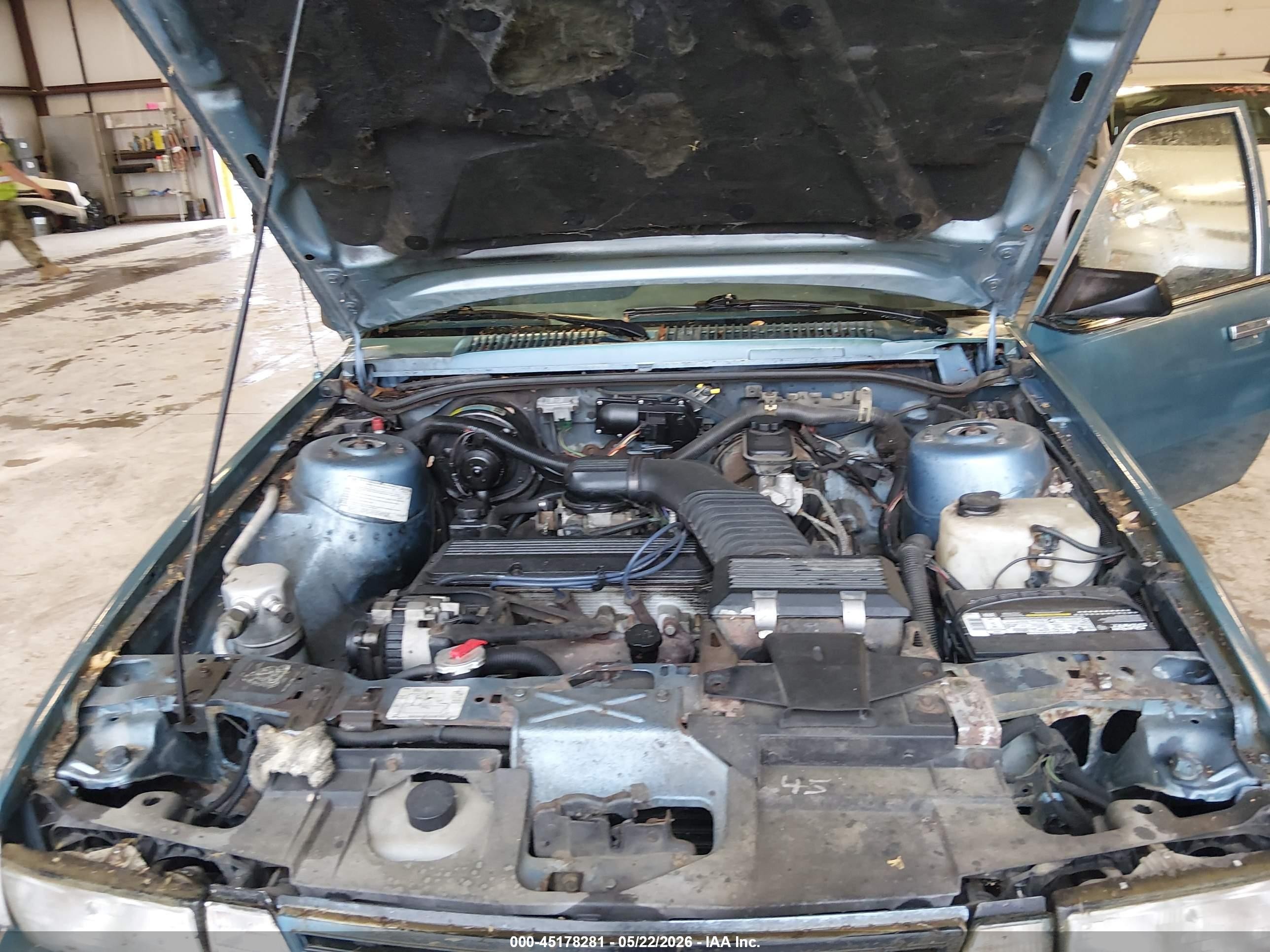 1989 Chevrolet Cavalier   Blue vin: 1G1JC5119K7155679