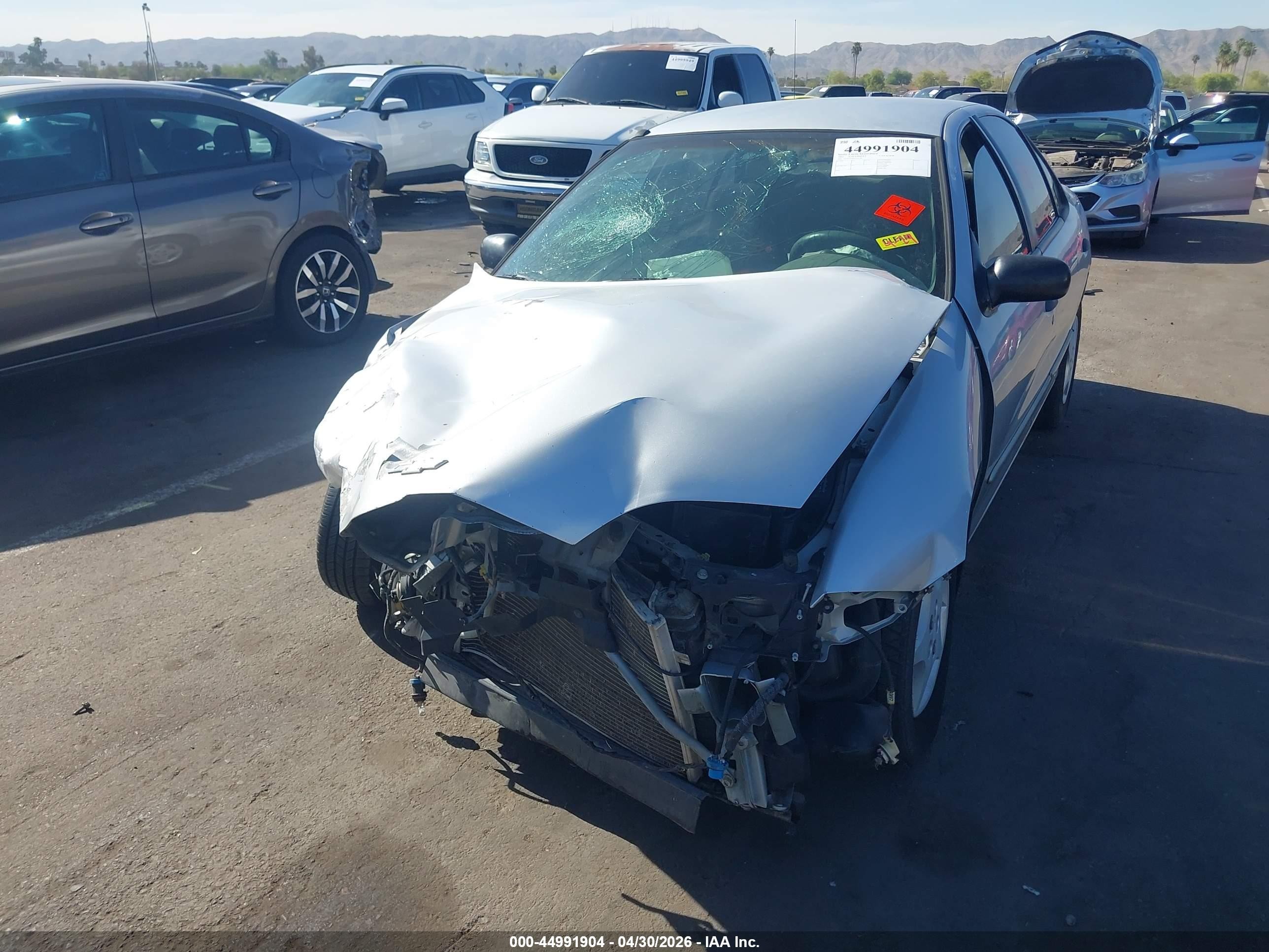 2002 Chevrolet Cavalier   Silver vin: 1G1JC524027195240
