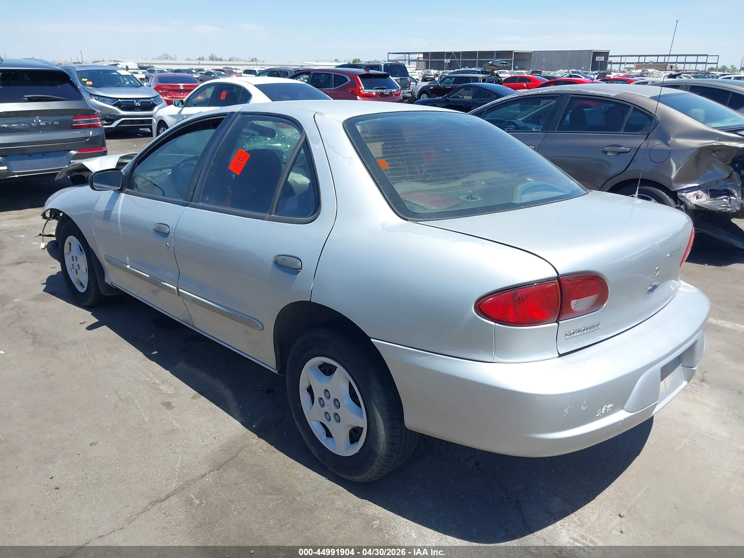 2002 Chevrolet Cavalier   Silver vin: 1G1JC524027195240