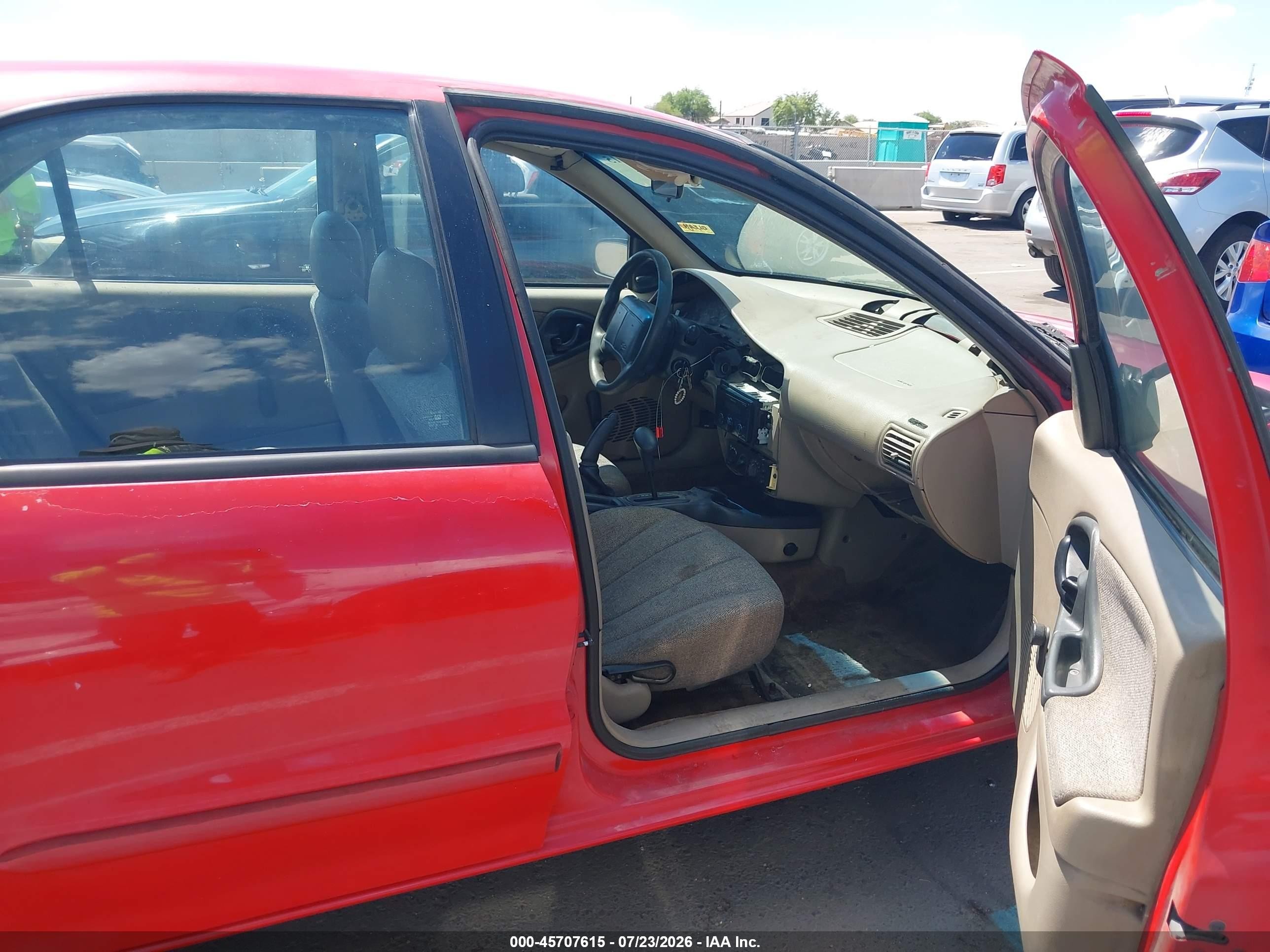 2002 Chevrolet Cavalier   Красный vin: 1G1JC524027377438