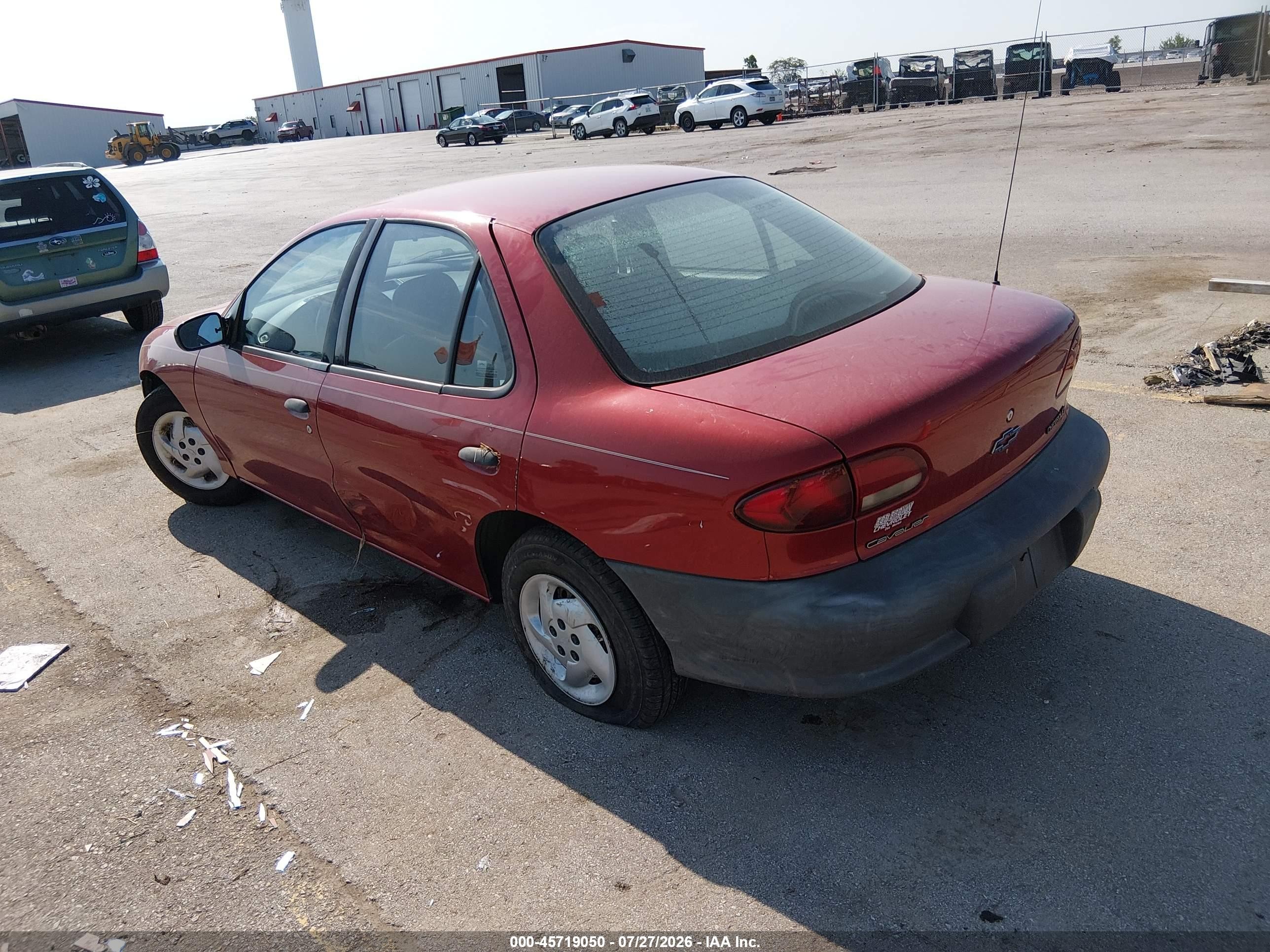 1998 Chevrolet Cavalier   Brown vin: 1G1JC5240W7249934