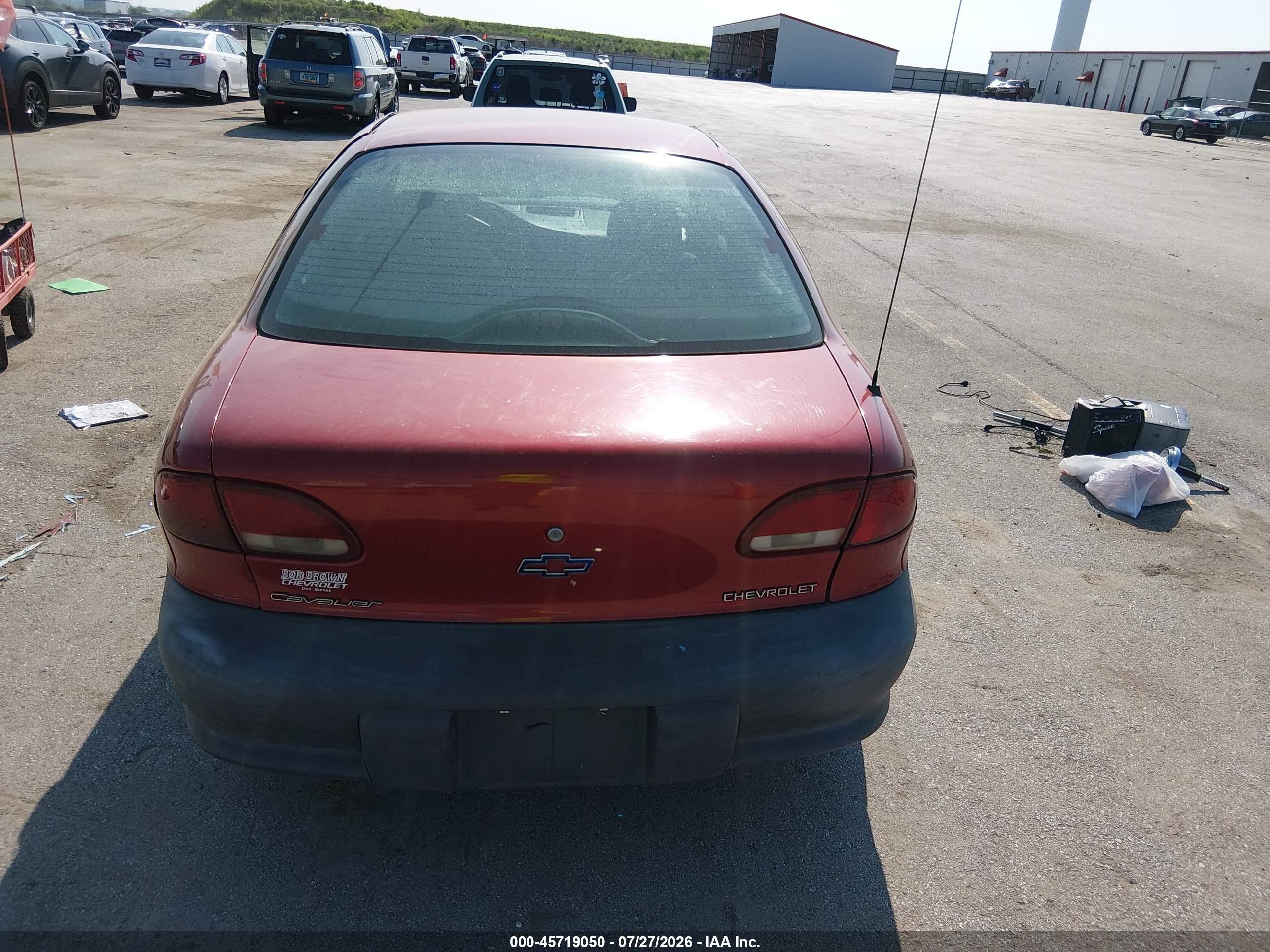 1998 Chevrolet Cavalier   Brown vin: 1G1JC5240W7249934
