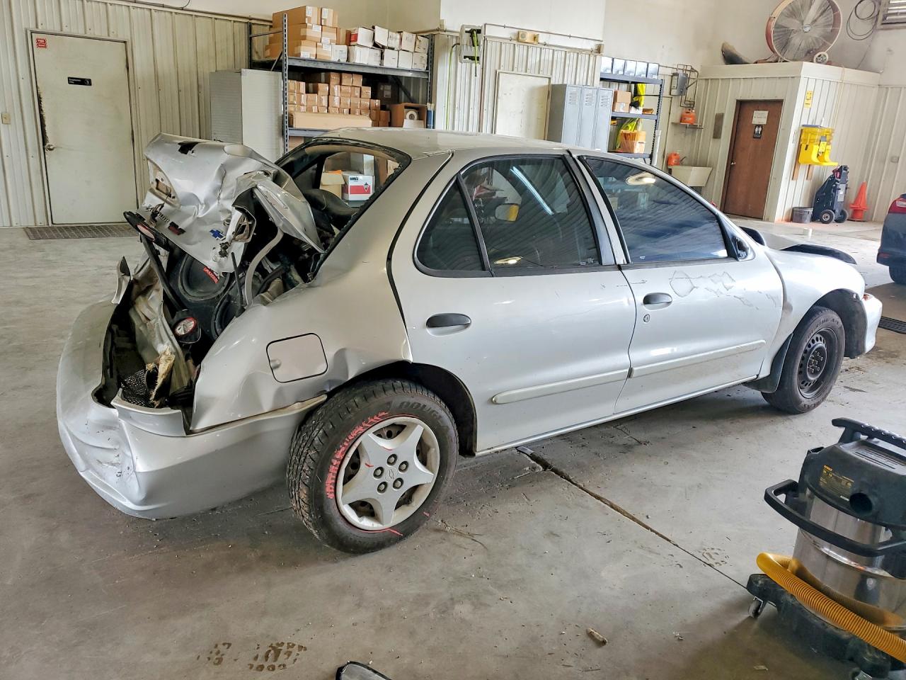 2002 Chevrolet Cavalier Base Silver vin: 1G1JC524127302067