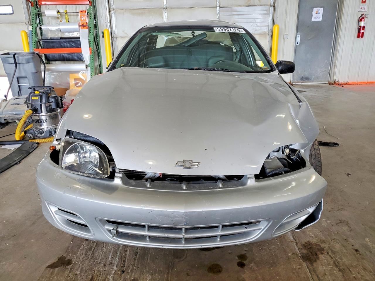 2002 Chevrolet Cavalier Base Silver vin: 1G1JC524127302067