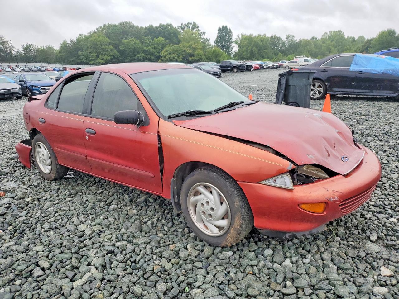 1998 Chevrolet Cavalier Orange vin: 1G1JC5241W7207658