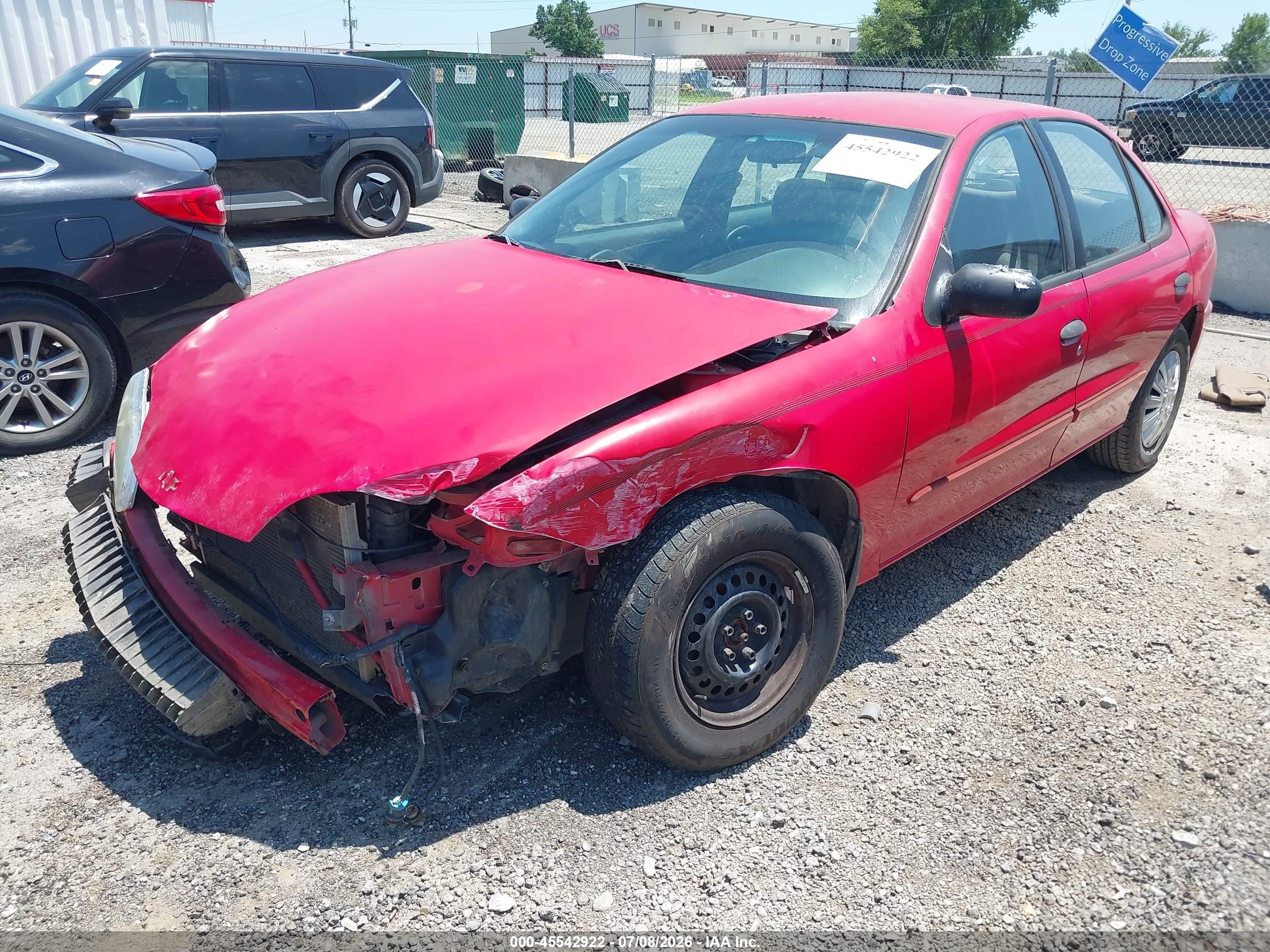 2001 Chevrolet Cavalier   Red vin: 1G1JC524217138052