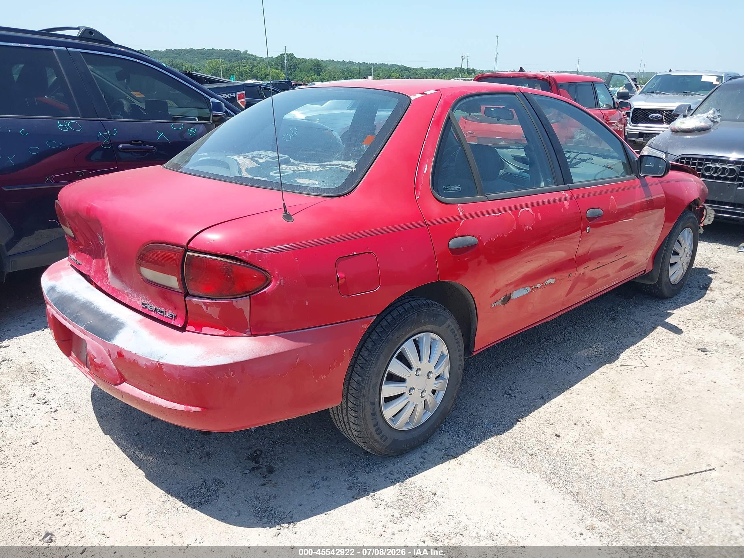 2001 Chevrolet Cavalier   Red vin: 1G1JC524217138052