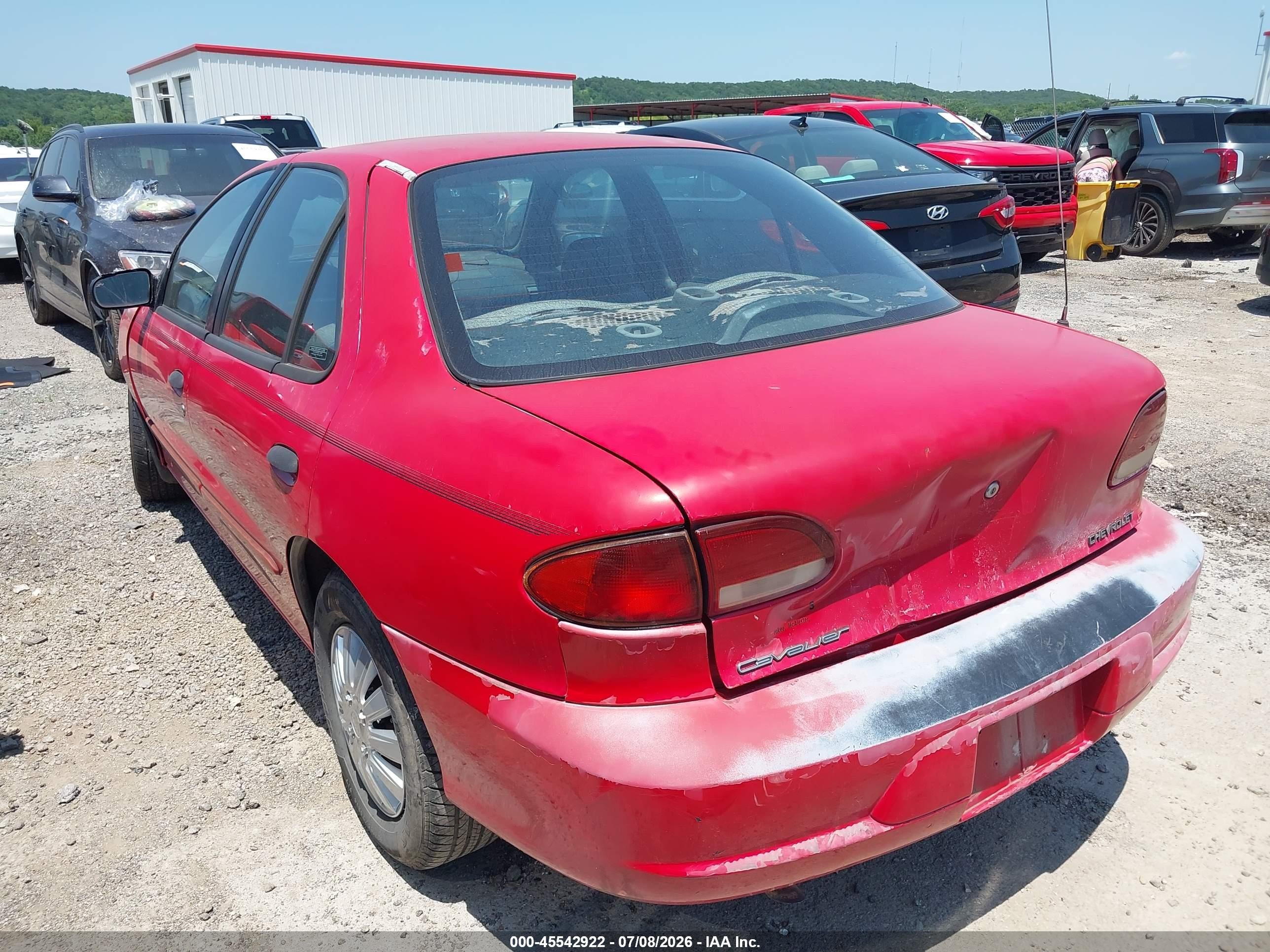 2001 Chevrolet Cavalier   Red vin: 1G1JC524217138052