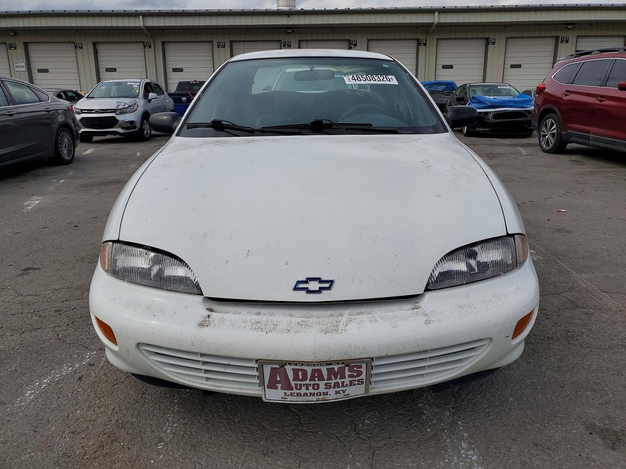 1999 Chevrolet Cavalier 4d White vin: 1G1JC5242X7300917