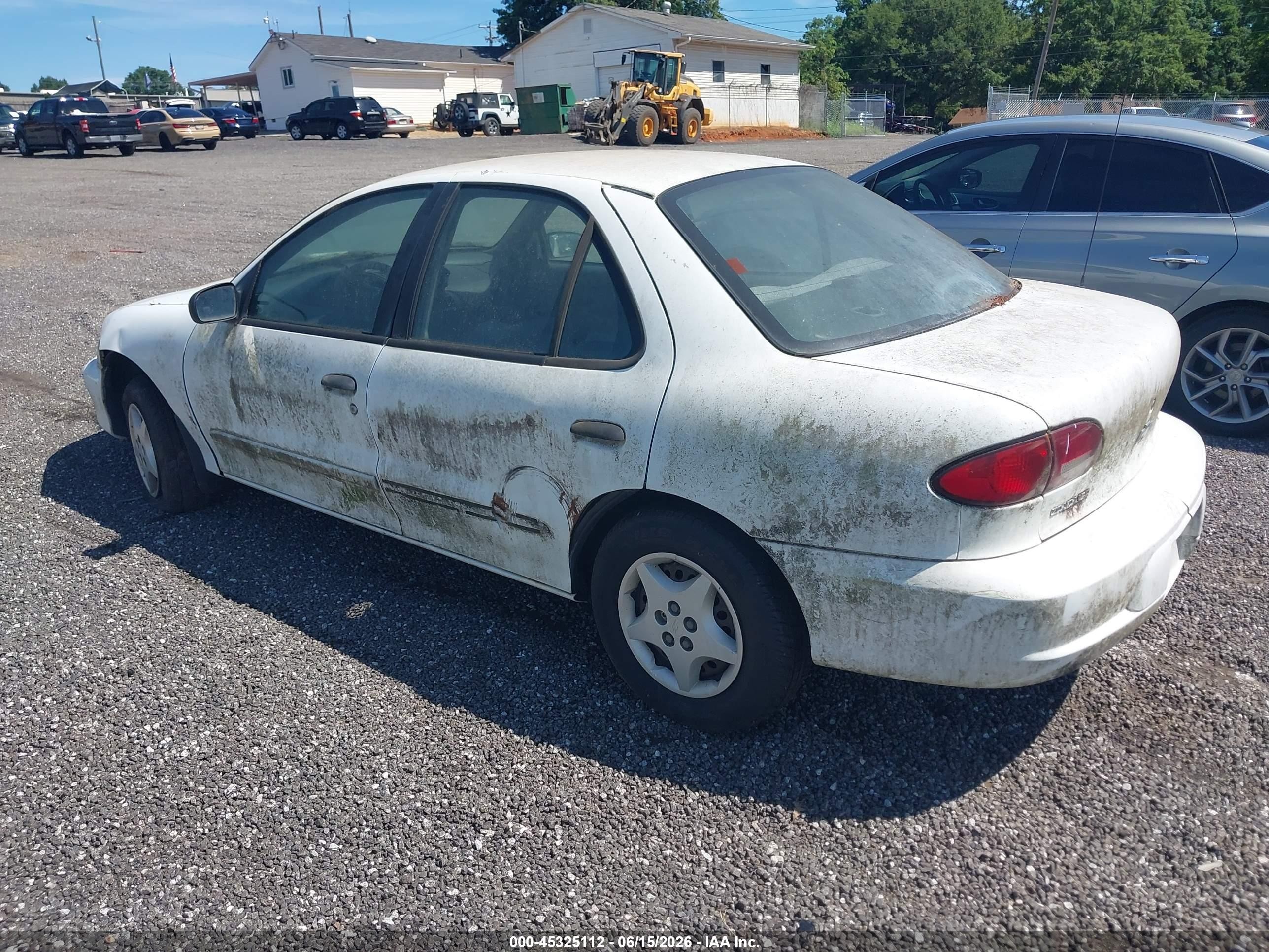 2002 Chevrolet Cavalier   Белый vin: 1G1JC524427475811