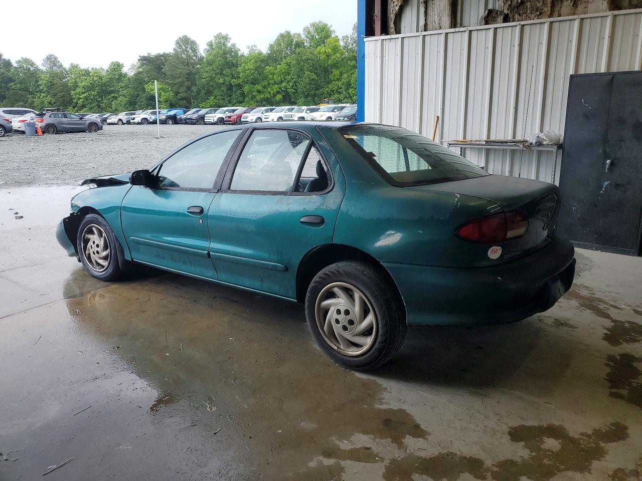 1998 Chevrolet Cavalier Green vin: 1G1JC5244W7295783