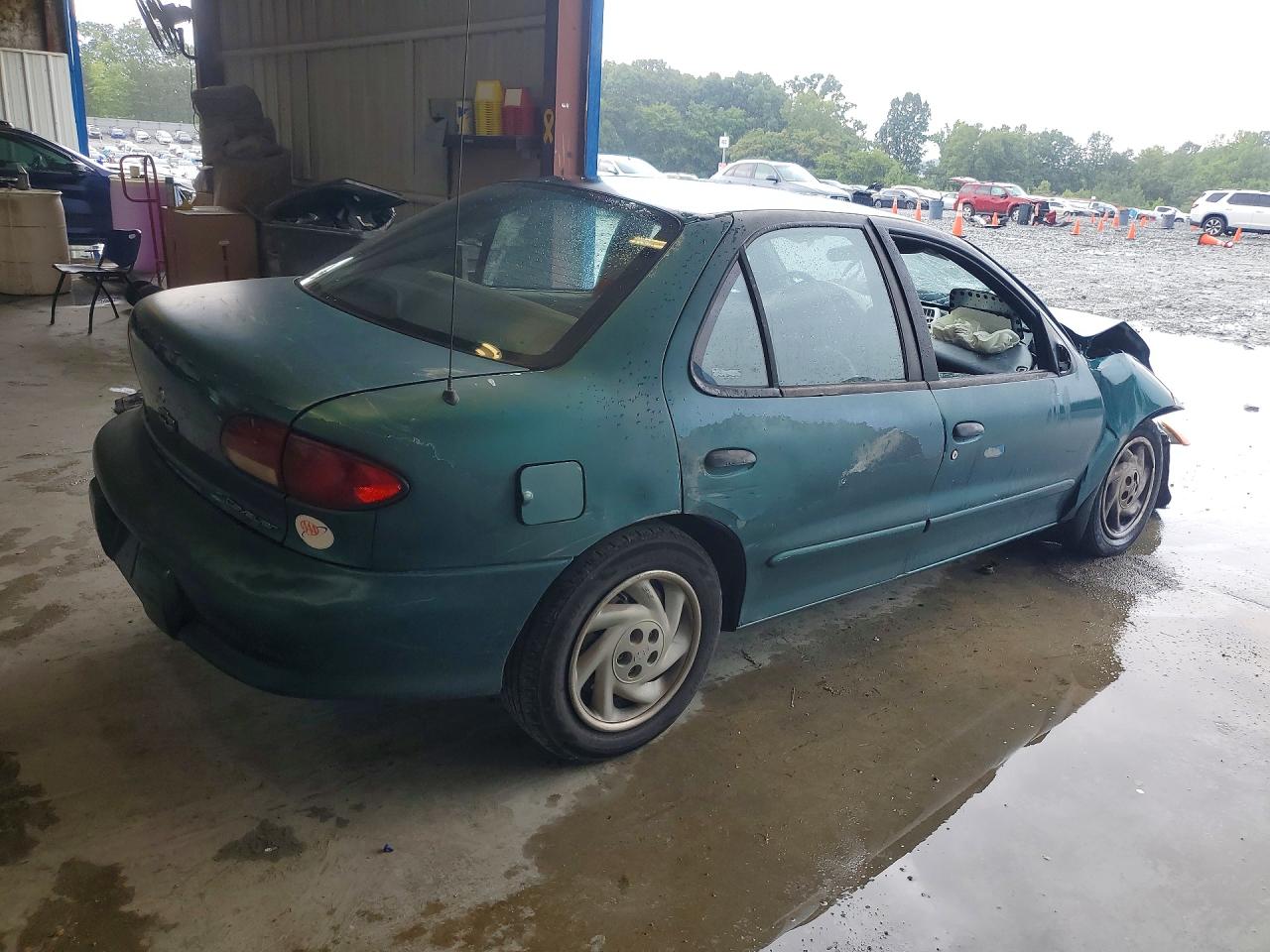 1998 Chevrolet Cavalier Green vin: 1G1JC5244W7295783