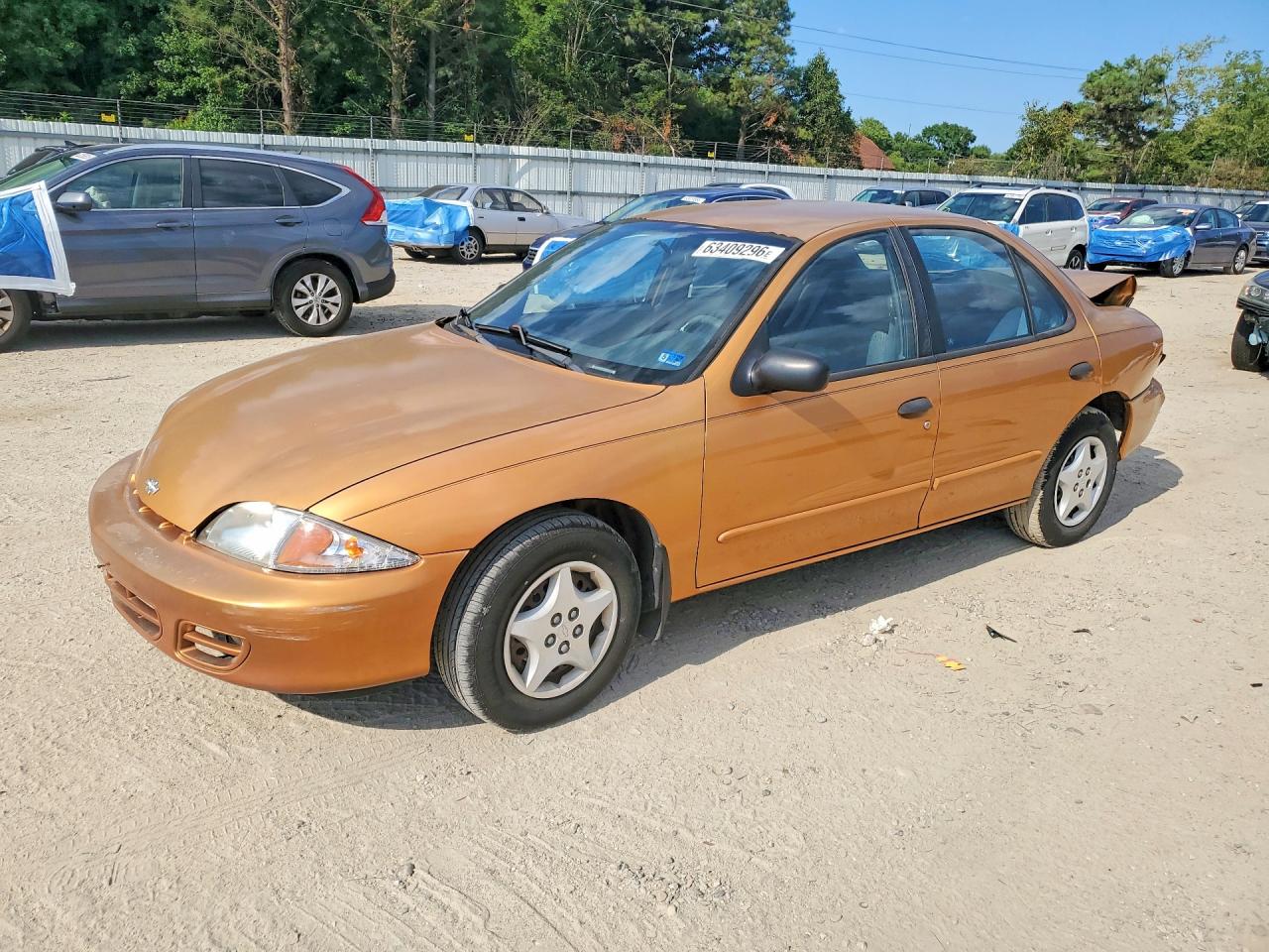 2002 Chevrolet Cavalier Base Золотой vin: 1G1JC524527404911