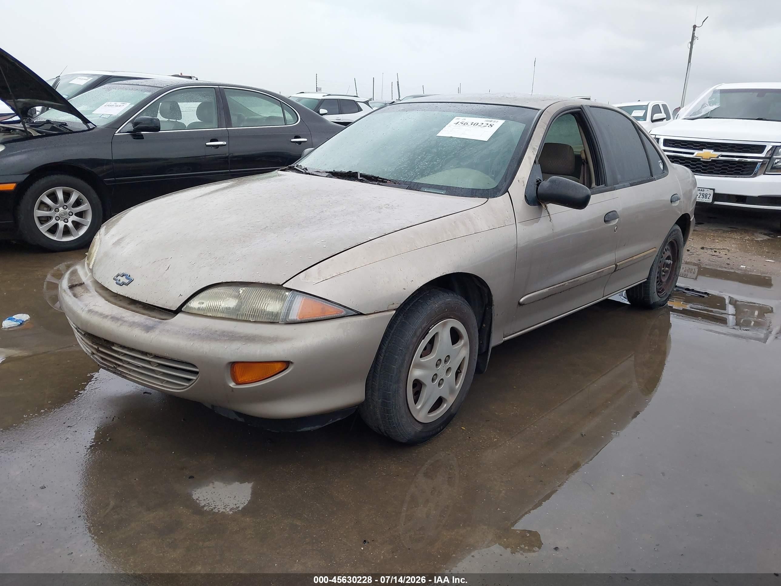 1997 Chevrolet Cavalier   Бежевый vin: 1G1JC5245V7299081