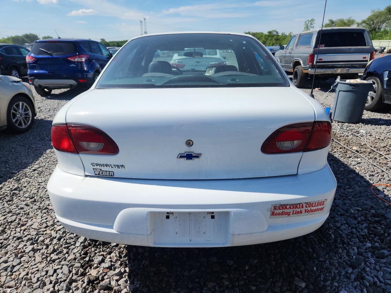 2002 Chevrolet Cavalier Base/cng Белый vin: 1G1JC524627245803